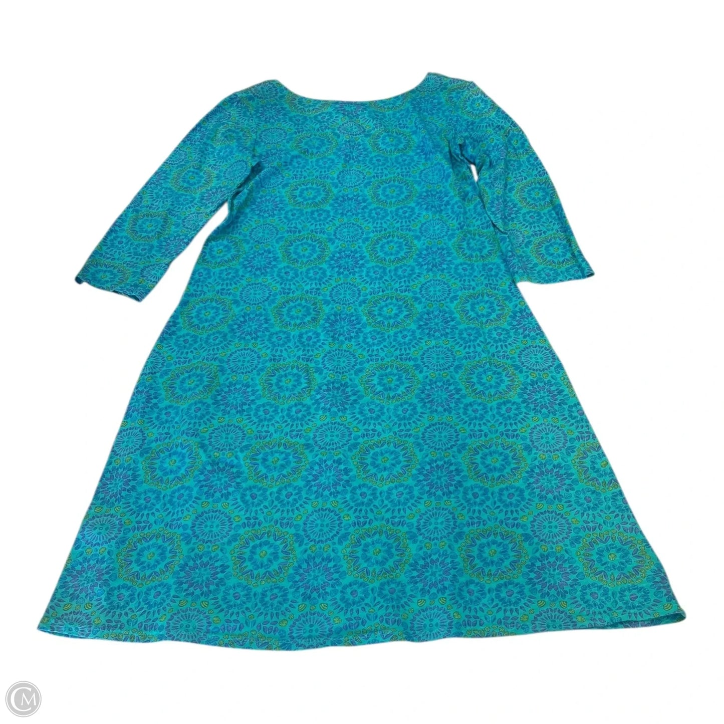 Dress Casual Midi By Fresh Produce In Blue, Size: Xs