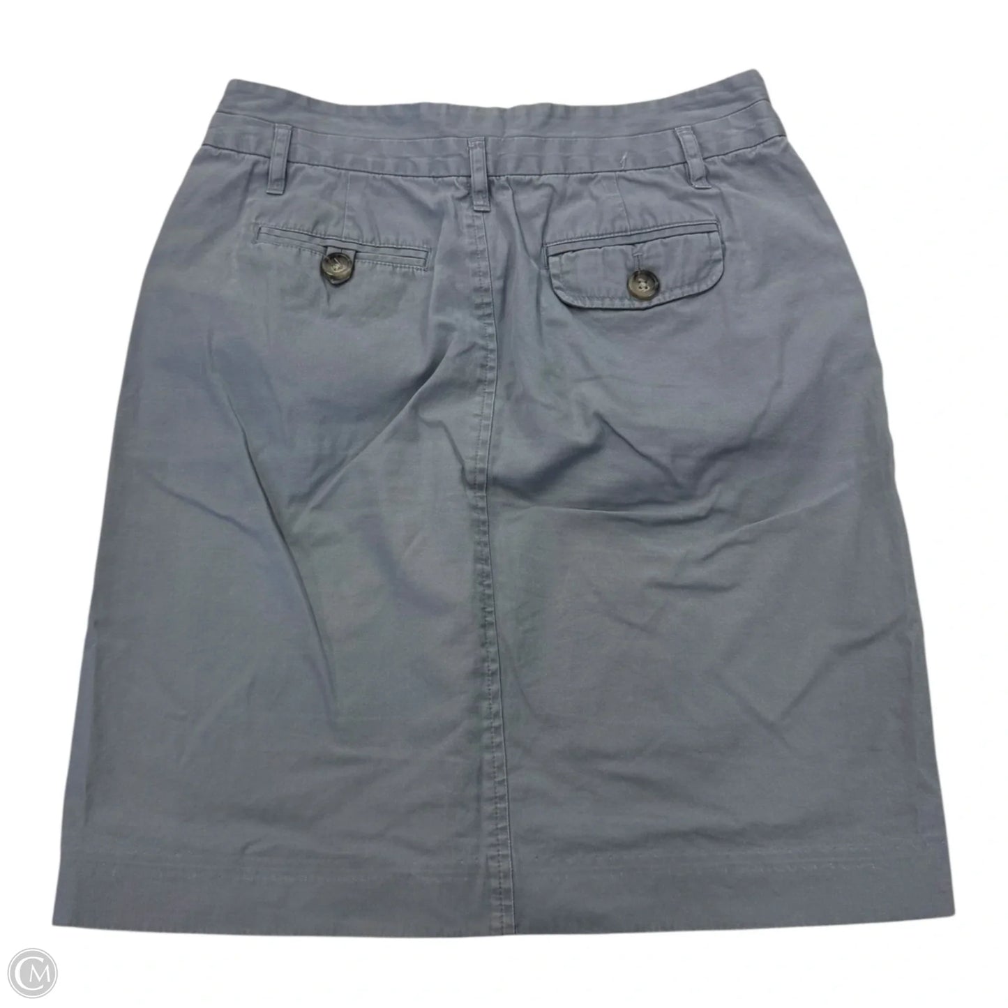 Skirt Midi By Banana Republic In Blue, Size: 0