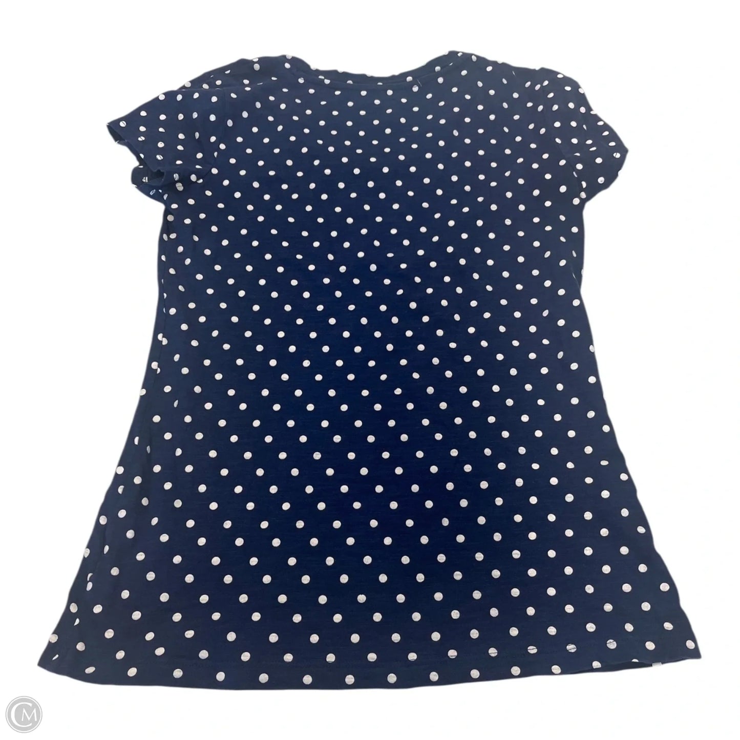 Top Short Sleeve Basic By Style And Co Collection Women In Polkadot Pattern, Size: Sp