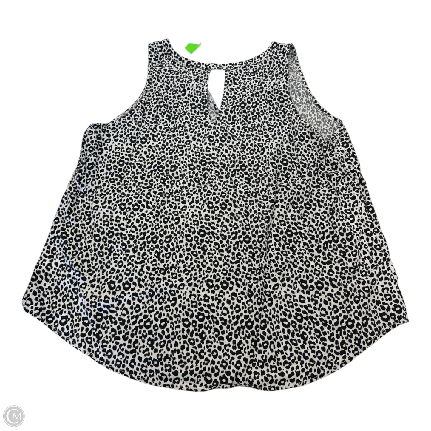 Top Sleeveless By Old Navy In Animal Print, Size: Xl
