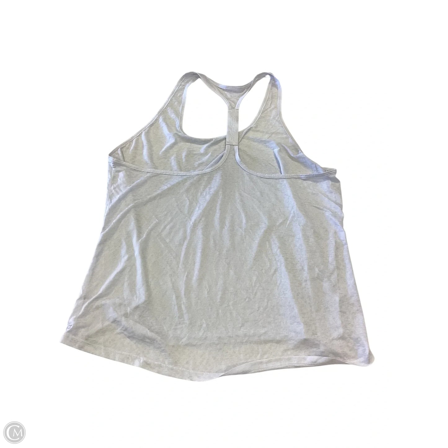 Athletic Tank Top By Clothes Mentor In White, Size: Xl