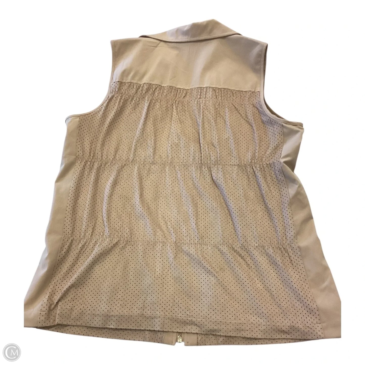Vest Other By Chicos In Bronze, Size: M