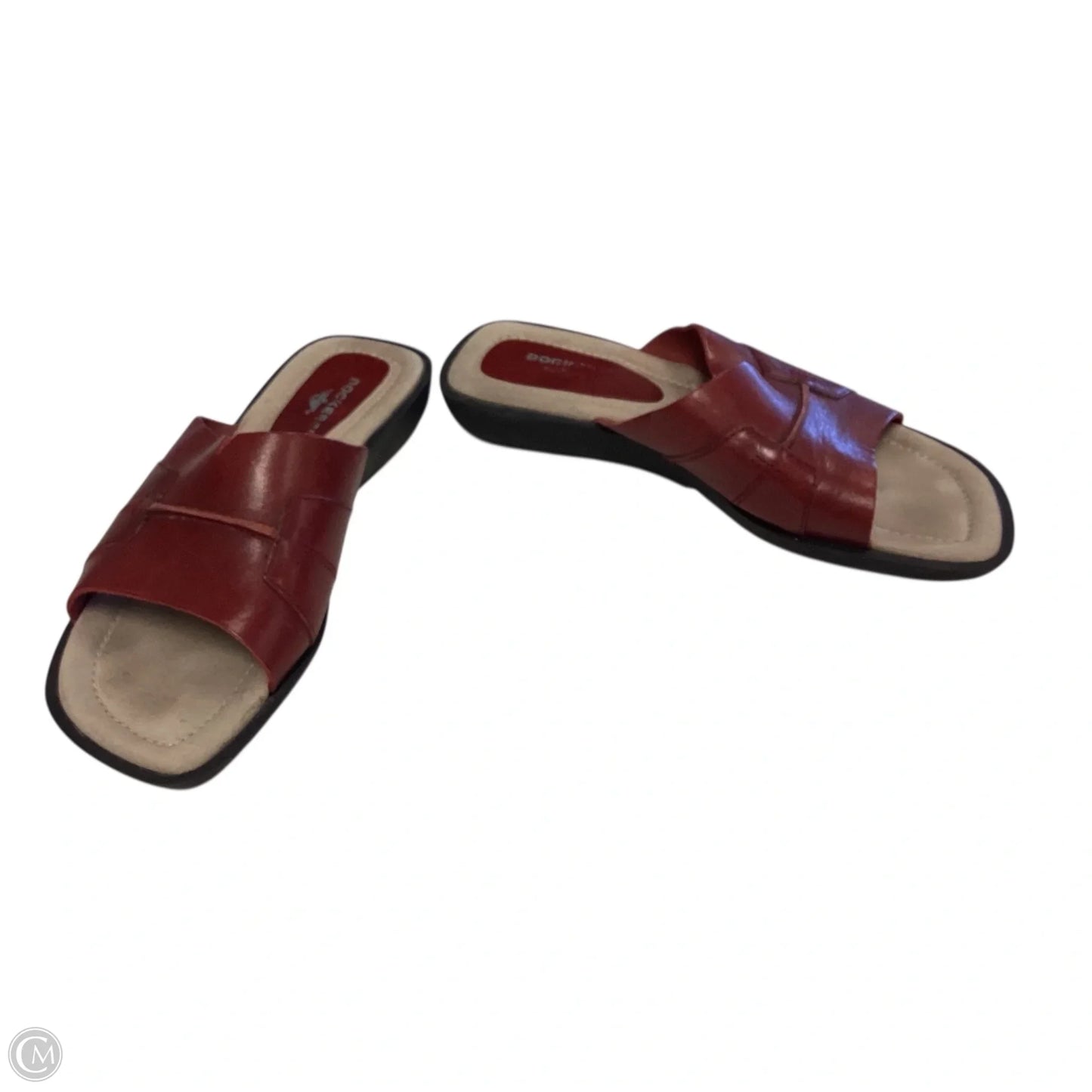 Sandals Flats By Dockers In Red, Size: 8