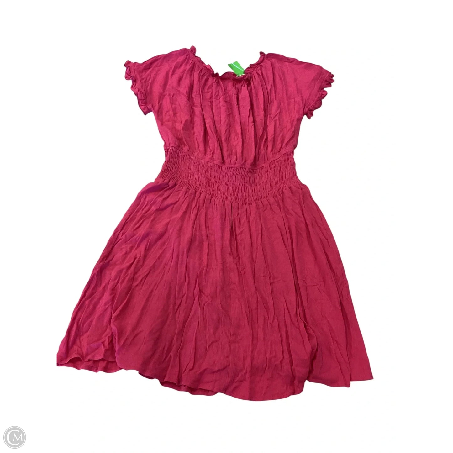 Dress Casual Short By Emery Rose In Pink, Size: L