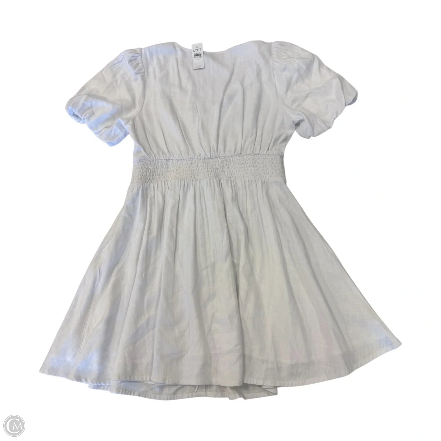 Dress Casual Short By Loft In White, Size: M