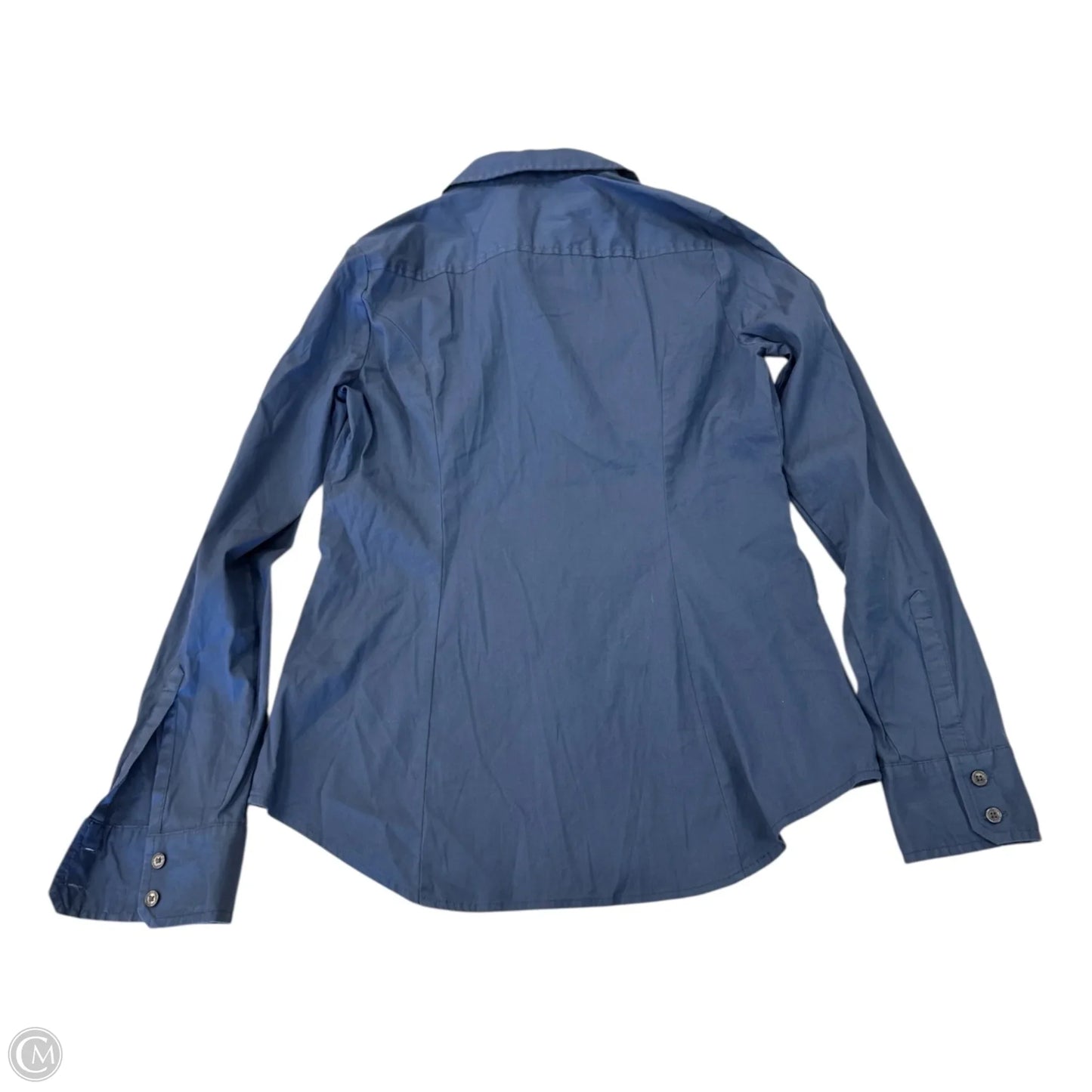 Top Long Sleeve By Express In Blue, Size: S