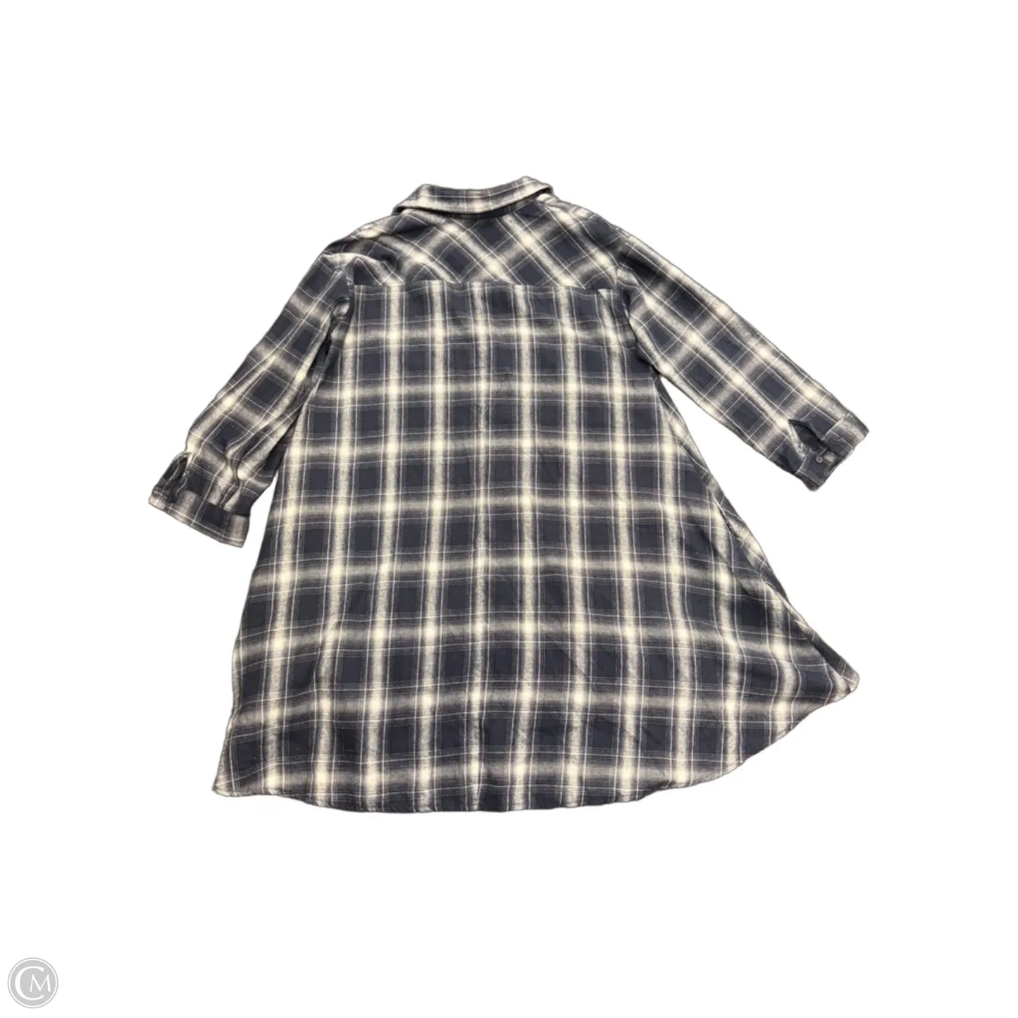 Dress Casual Short By Kaktus In Plaid Pattern, Size: Xl