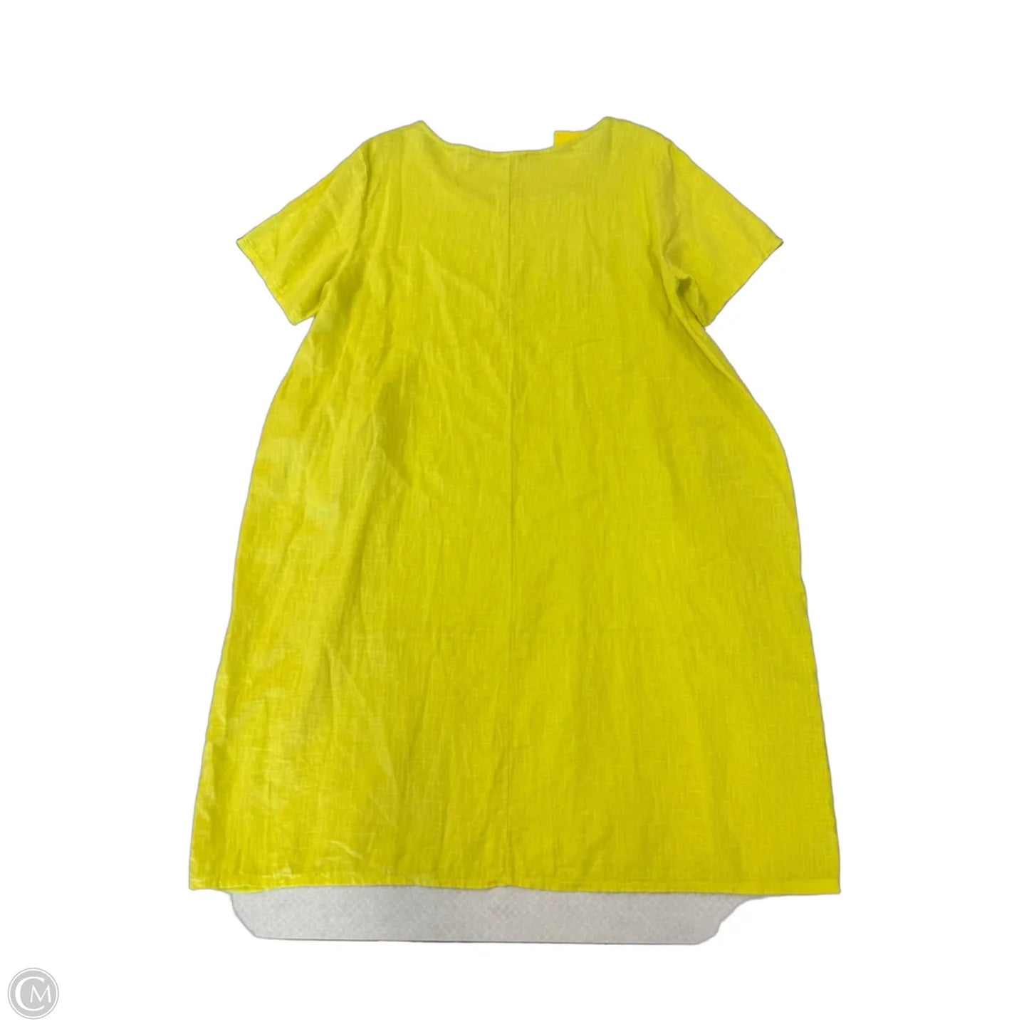 Dress Casual Maxi By Clothes Mentor In Yellow, Size: Xl