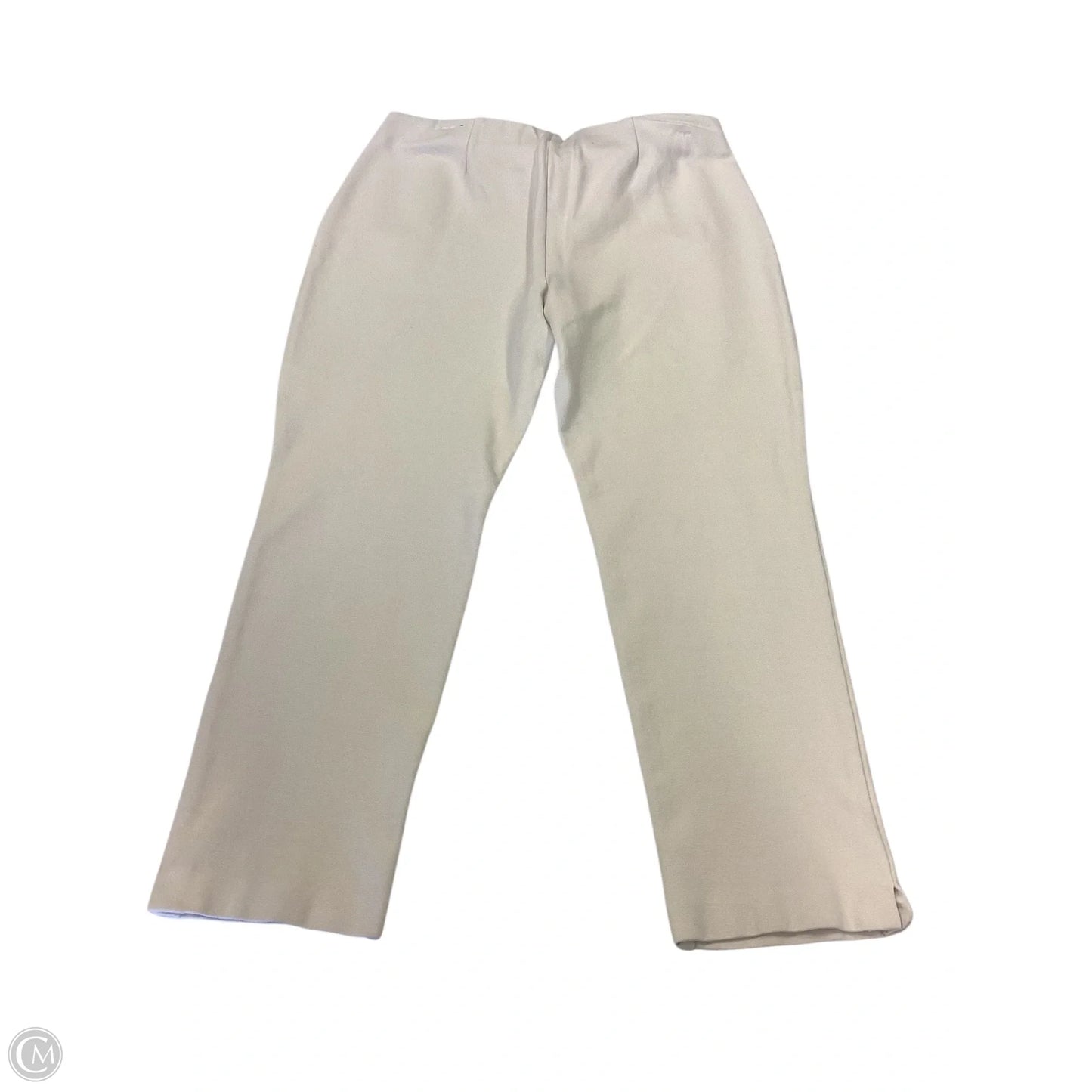 Pants Cropped By Chicos In Beige, Size: 10