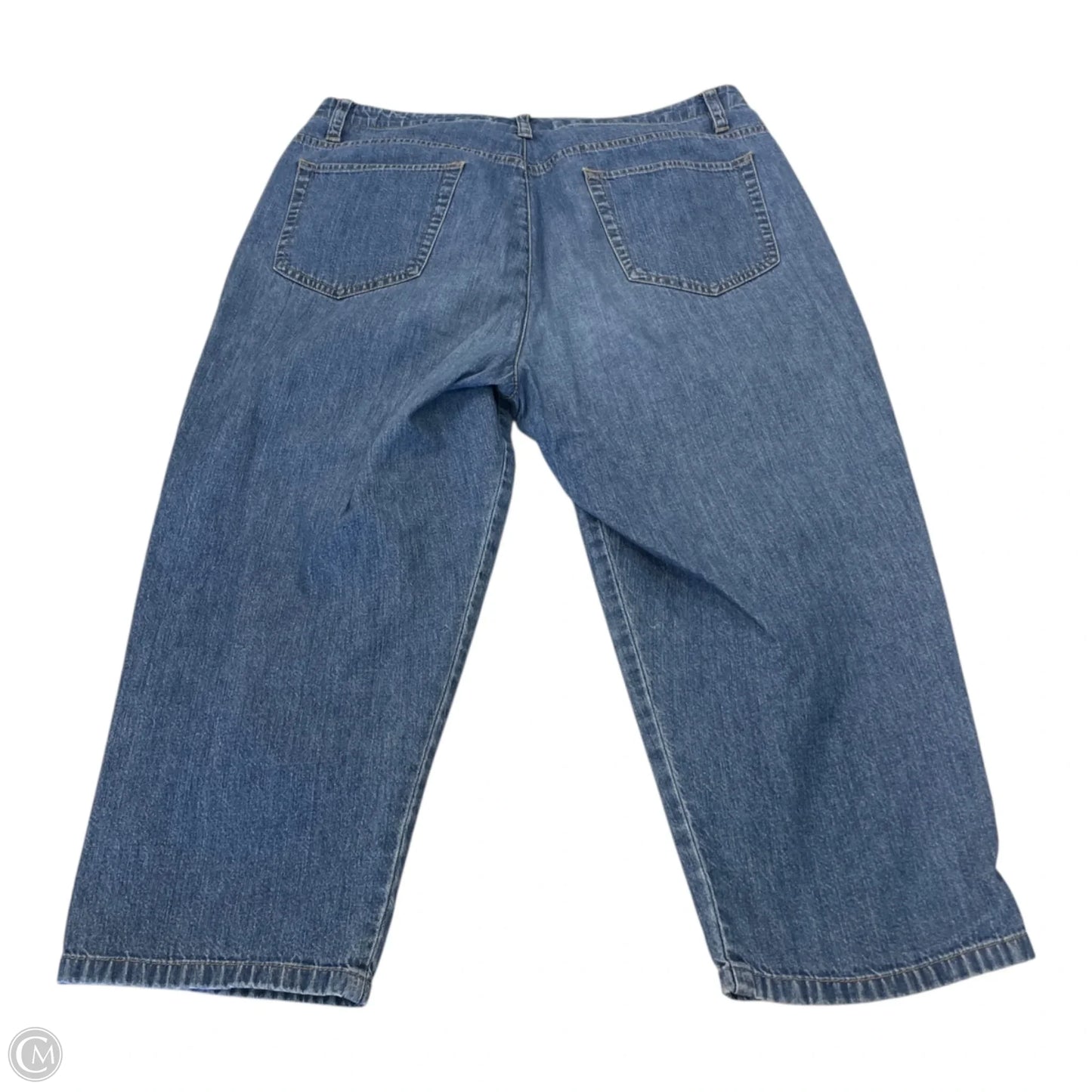 Capris By Liz Claiborne In Blue Denim, Size: 10