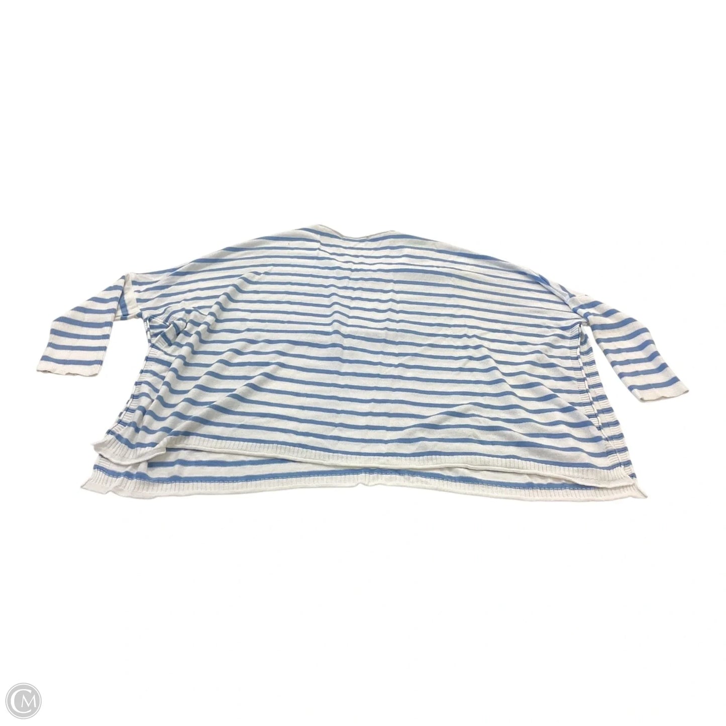 Top Long Sleeve By Mer Sea In Striped Pattern, Size: Osfm