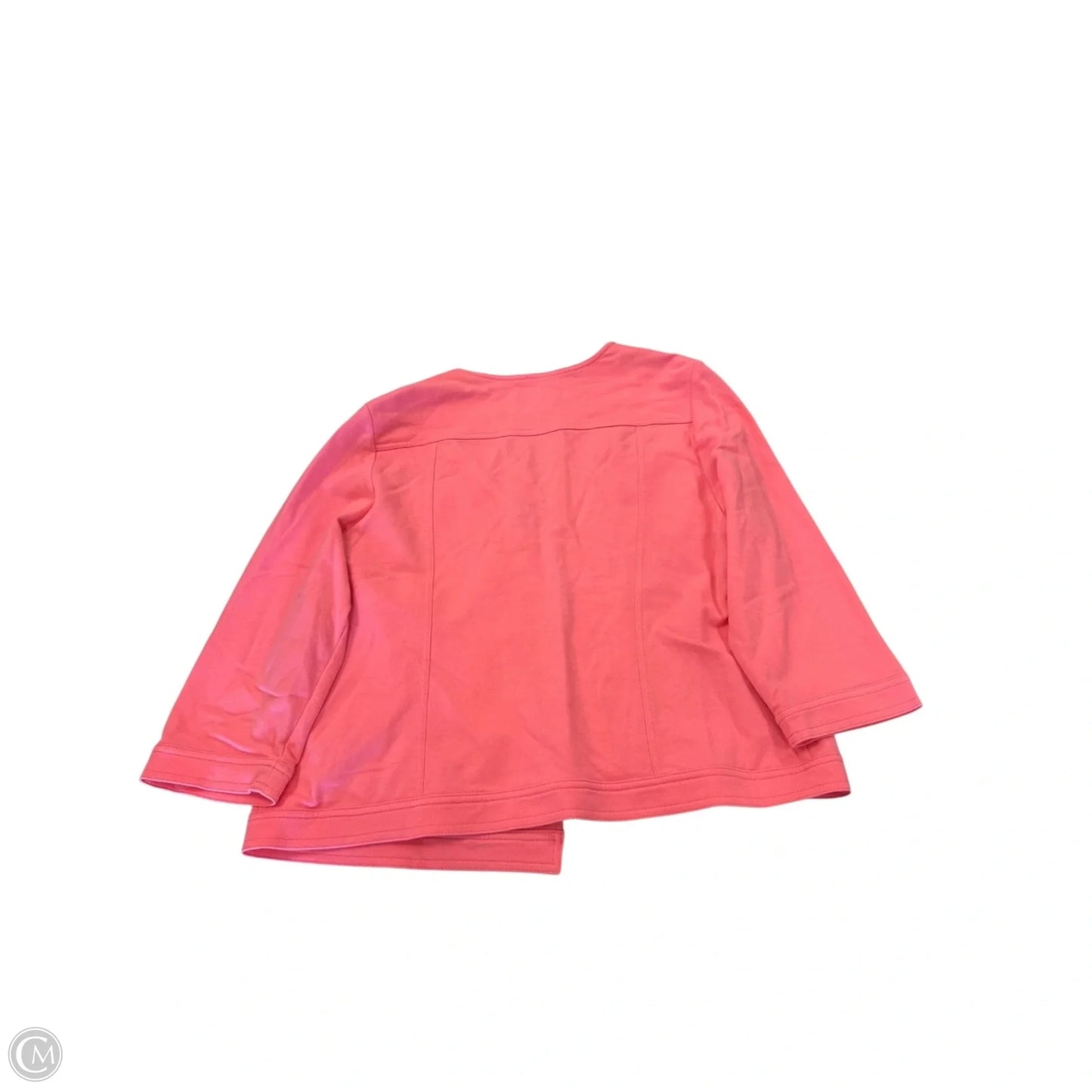 Blazer By Chicos In Coral, Size: L