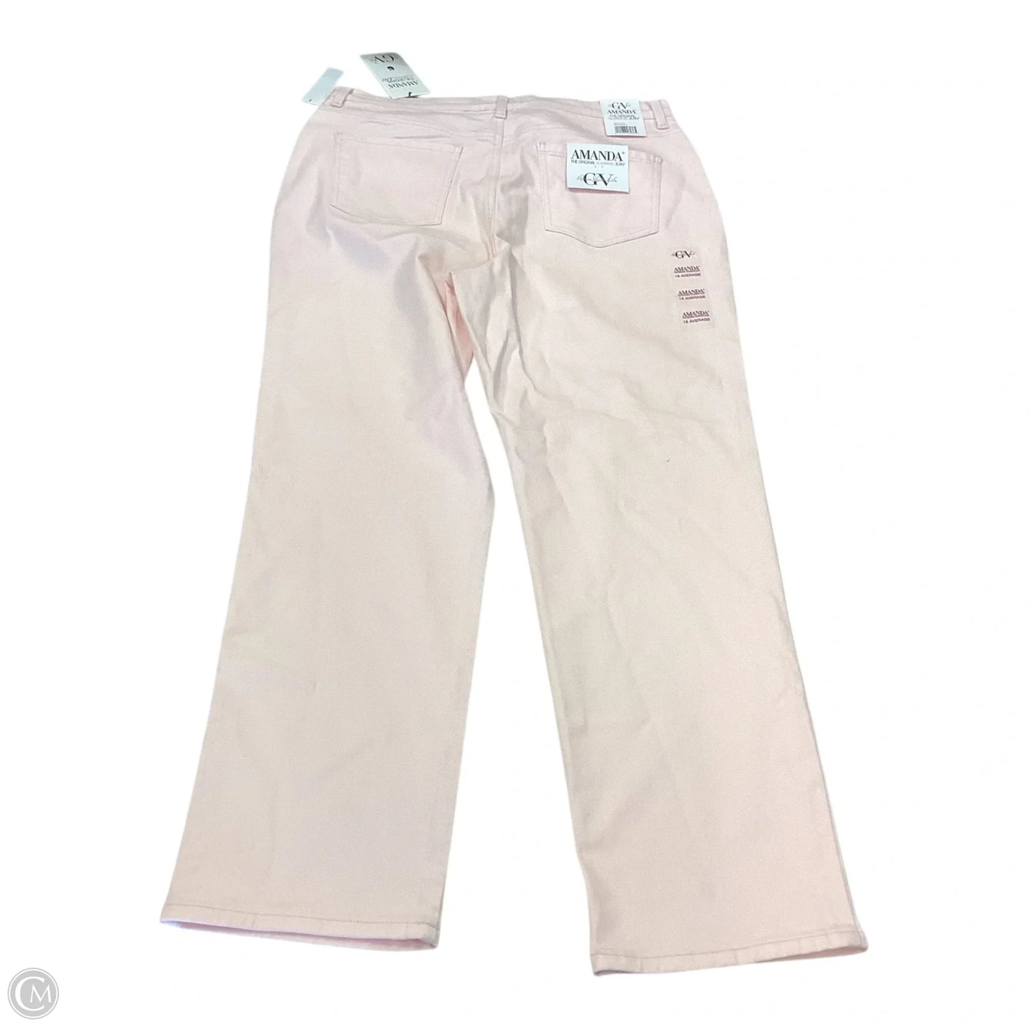 Pants Other By Gloria Vanderbilt In Pink, Size: 18