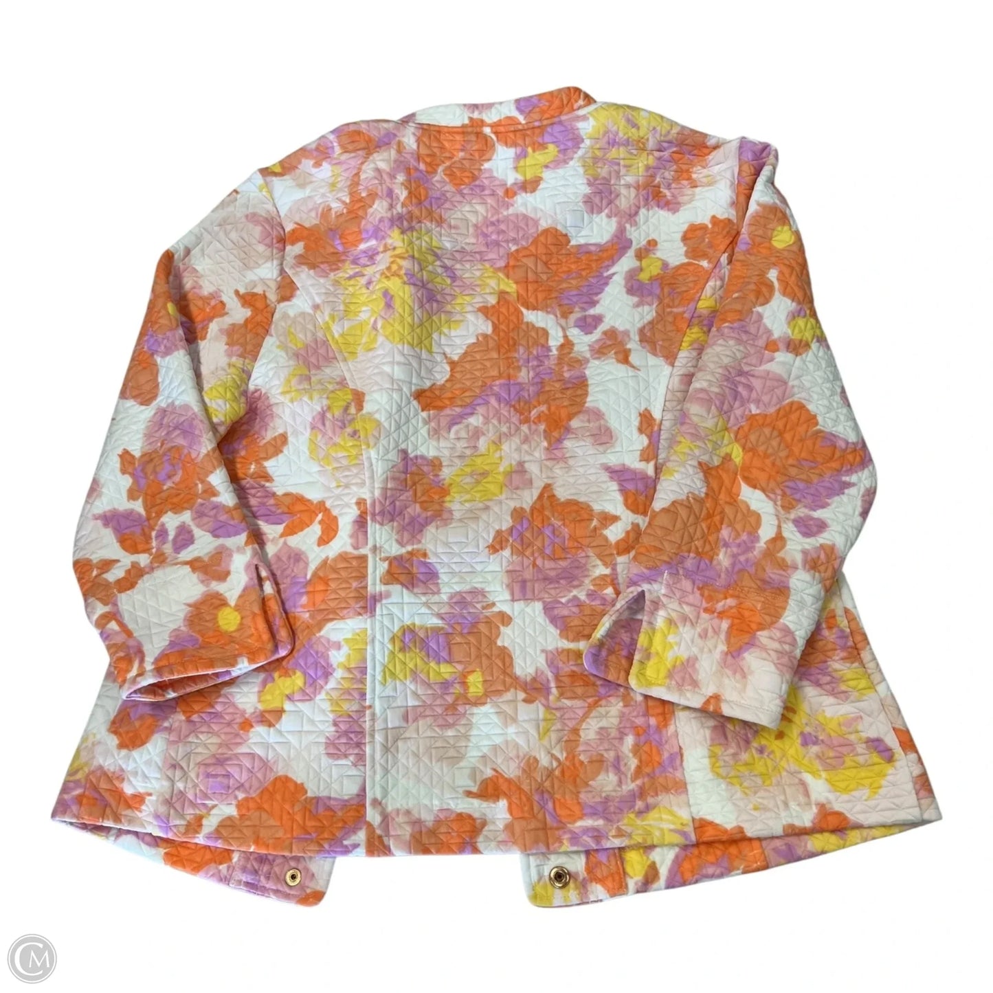 Jacket Other By Isaac Mizrahi Live Qvc In Floral Print, Size: M