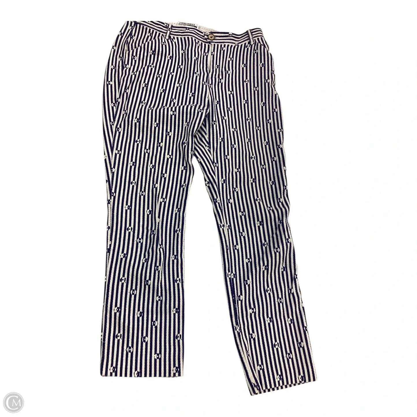 Pants Other By Anthropologie In Striped Pattern, Size: 6