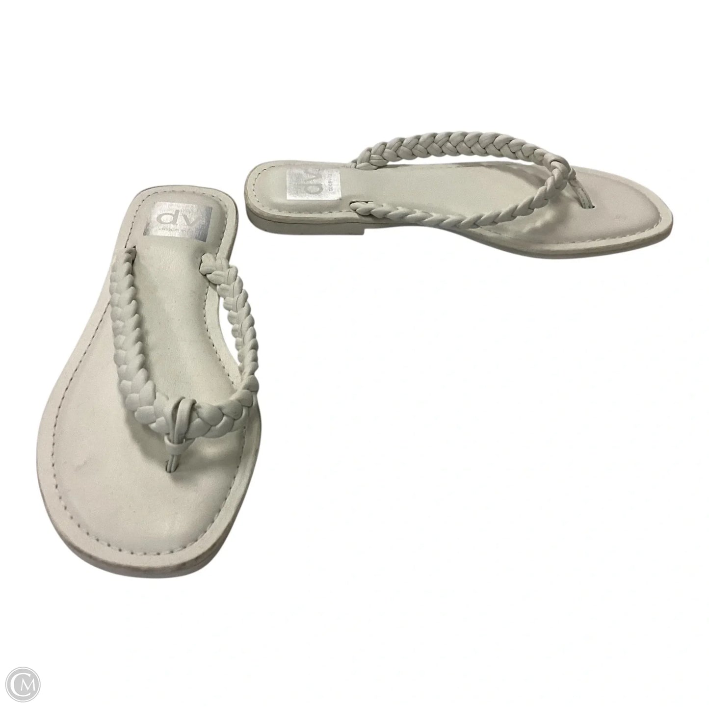 Sandals Flip Flops By Dolce Vita In White, Size: 7.5