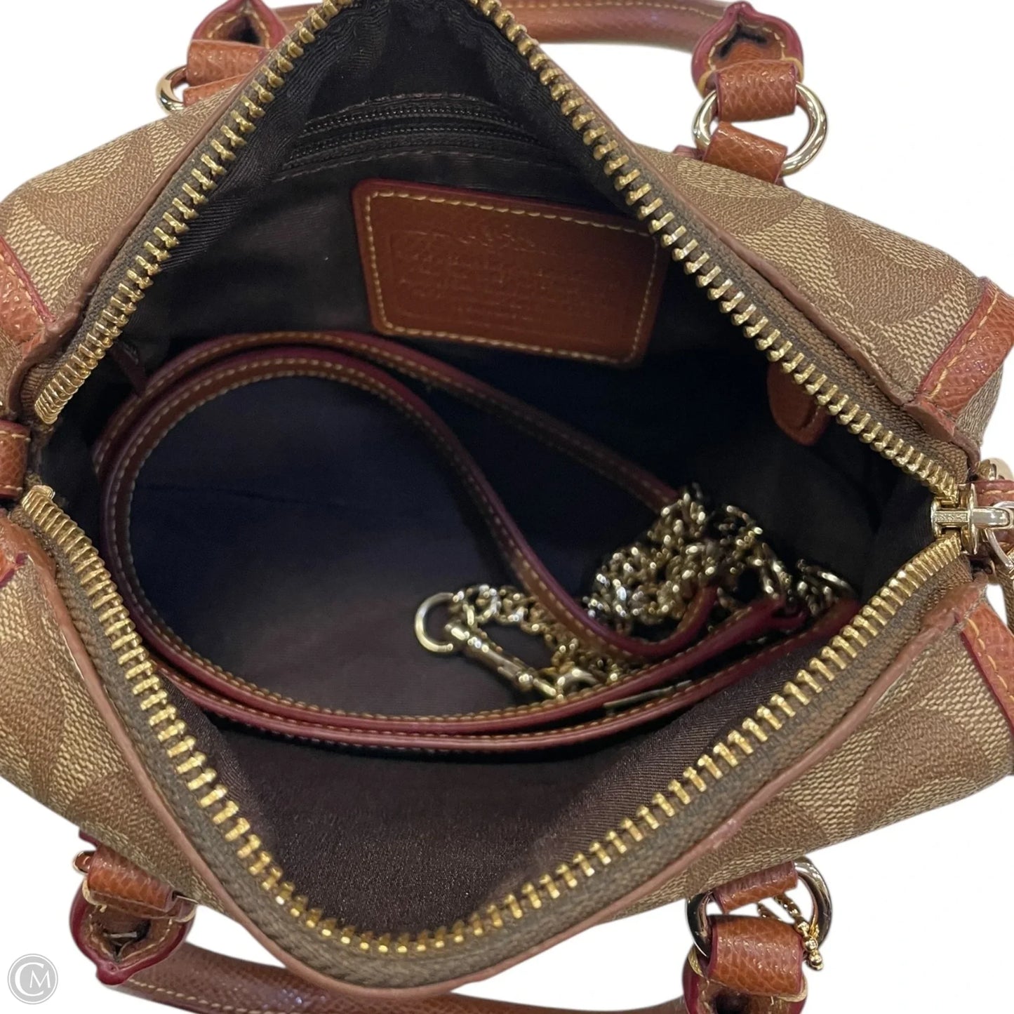 Crossbody Designer By Coach, Size: Small