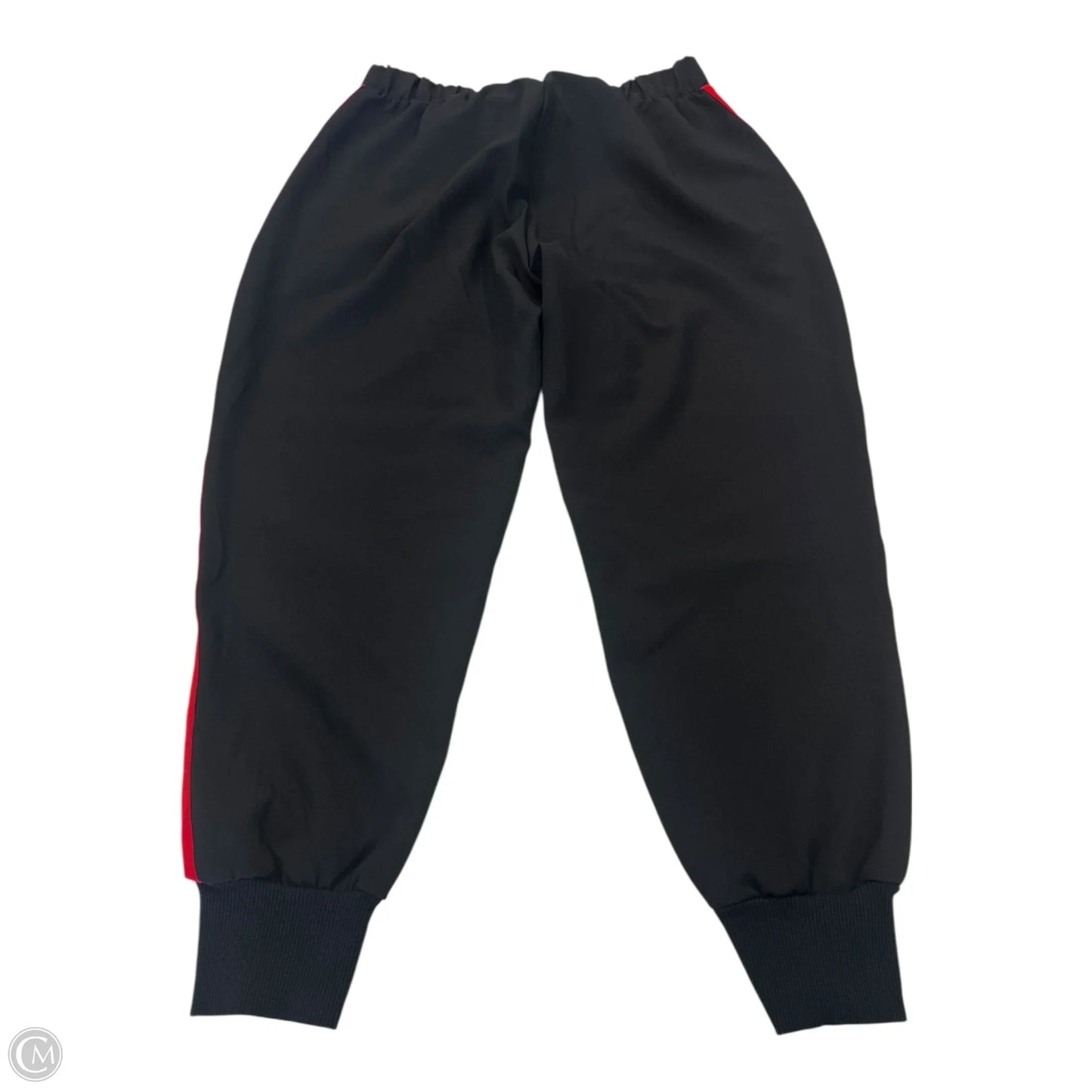 Pants Joggers By Zara Basic In Black & Red, Size: M