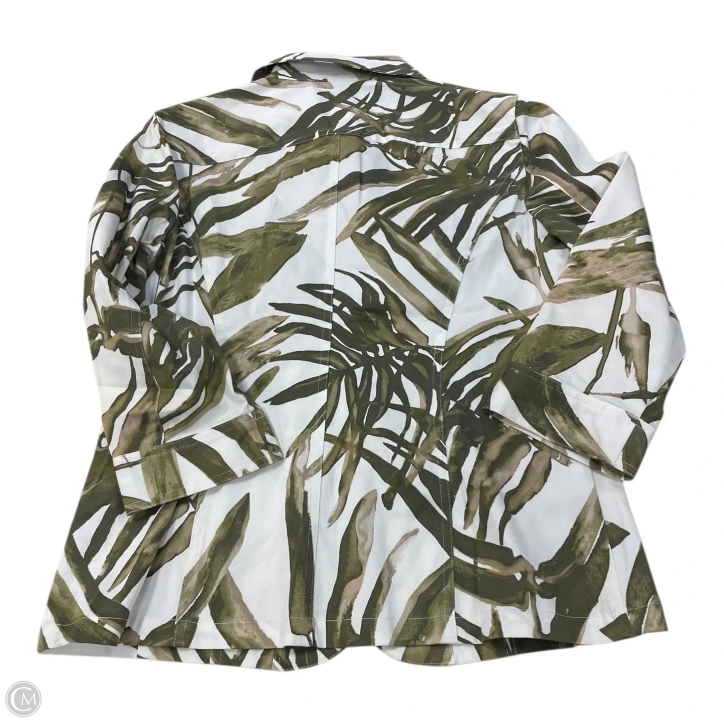 Jacket Other By Chicos In Tropical Print, Size: S