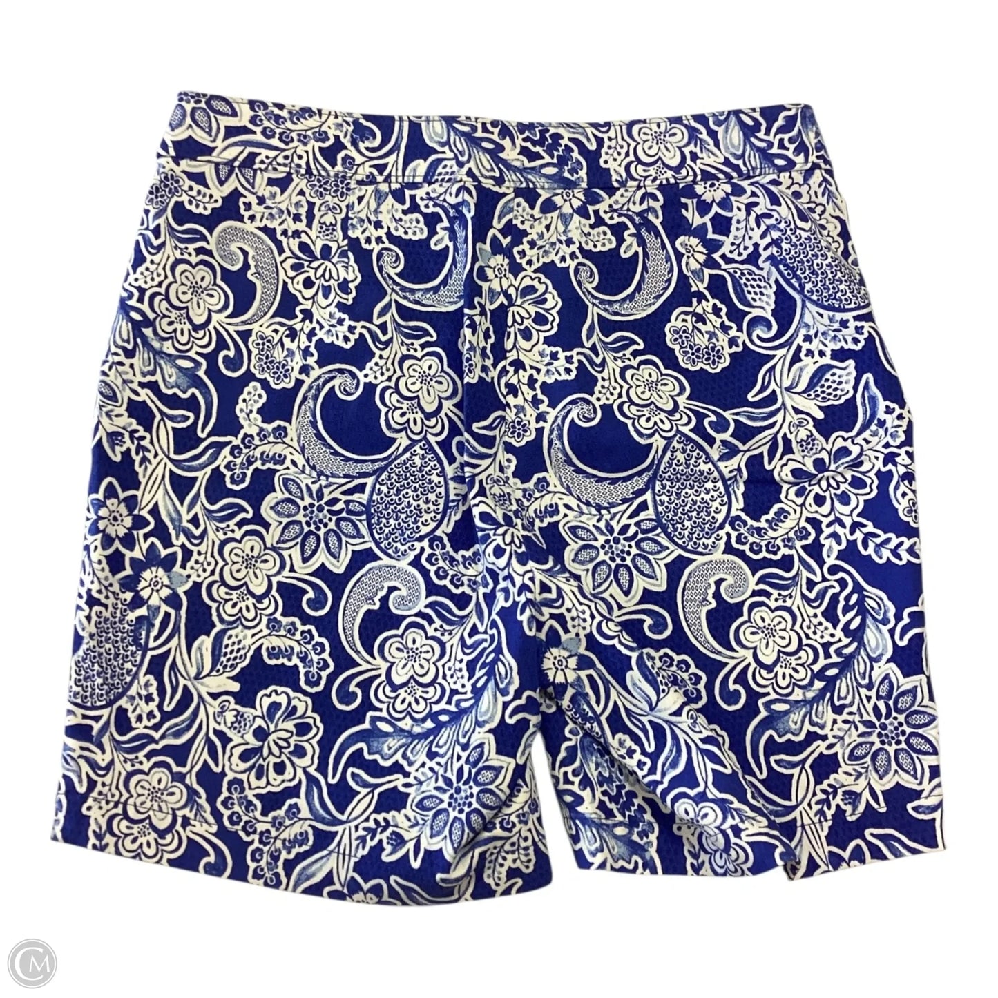 Shorts By Rafaella In Blue & White, Size: 8