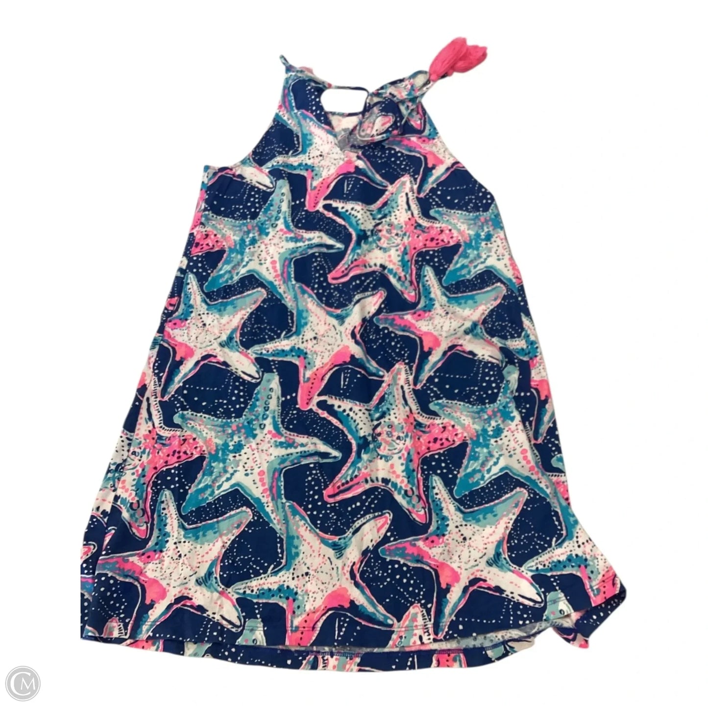 Dress Designer By Lilly Pulitzer In Blue & Pink, Size: Xxs