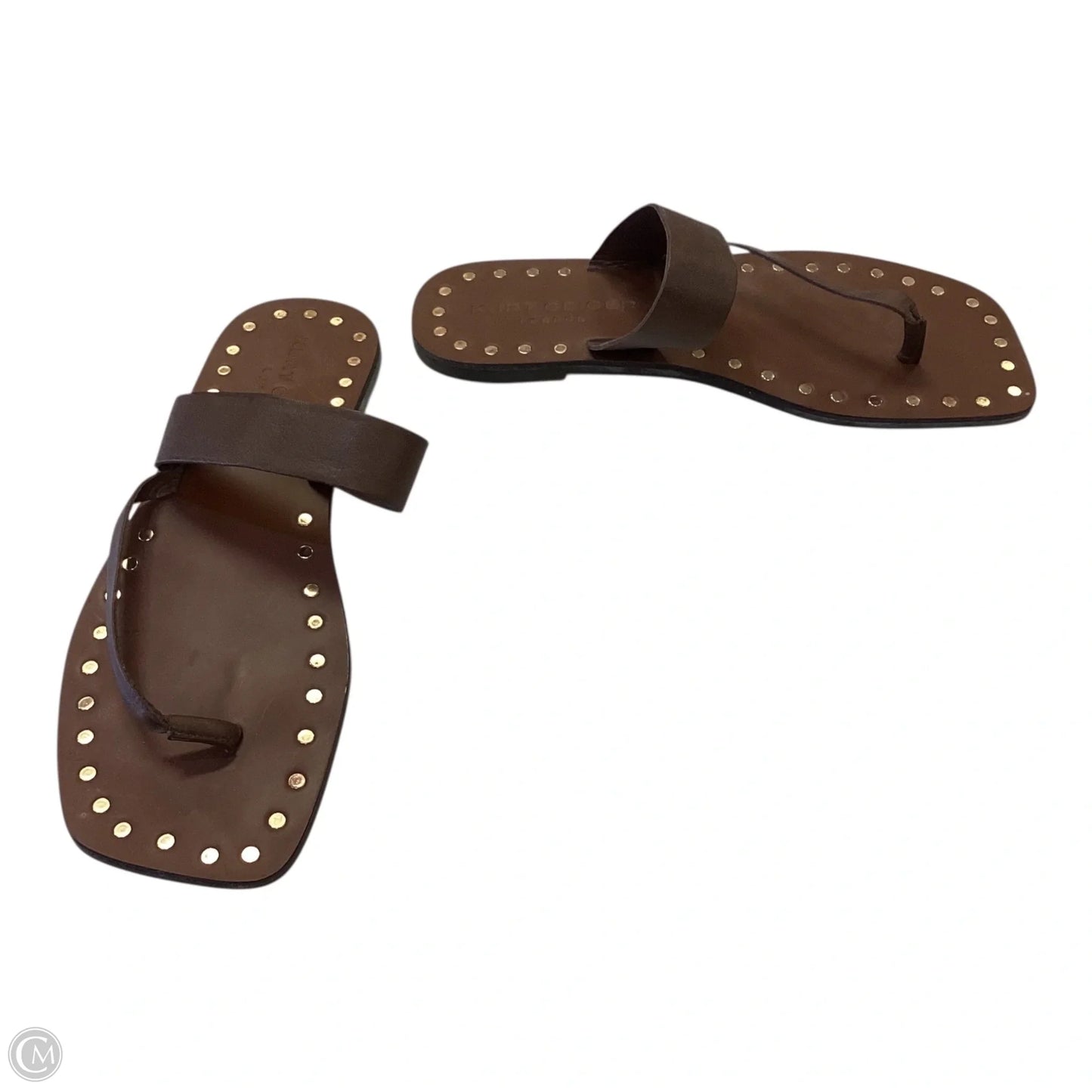 Sandals Designer By Kurt Geiger In Brown, Size: 6.5