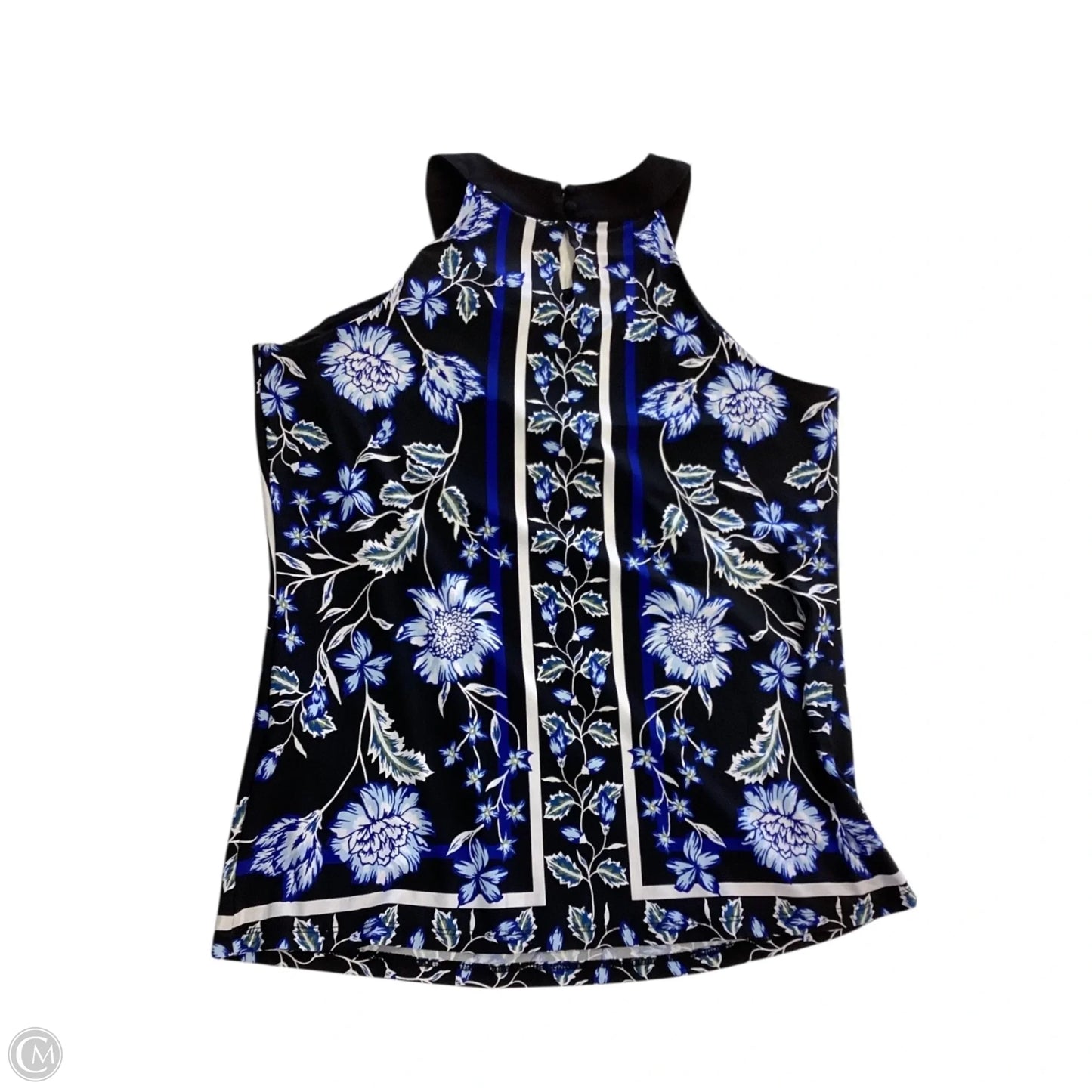 Top Sleeveless By Inc In Floral Print, Size: M