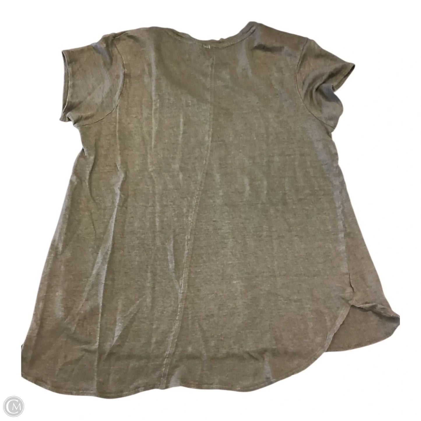 Top Short Sleeve By Tahari In Green, Size: M