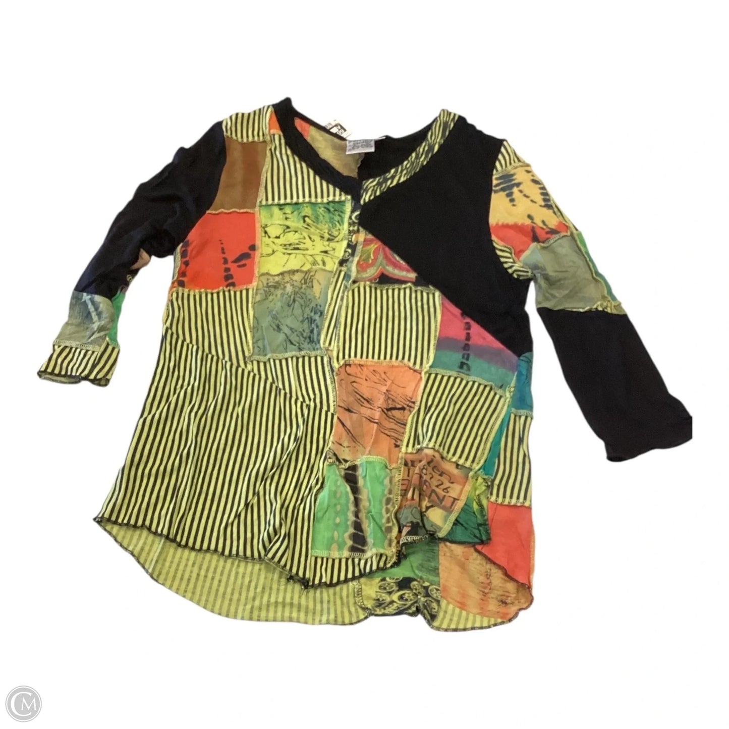 Top 3/4 Sleeve By Parsley & Sage In Multi-colored, Size: S