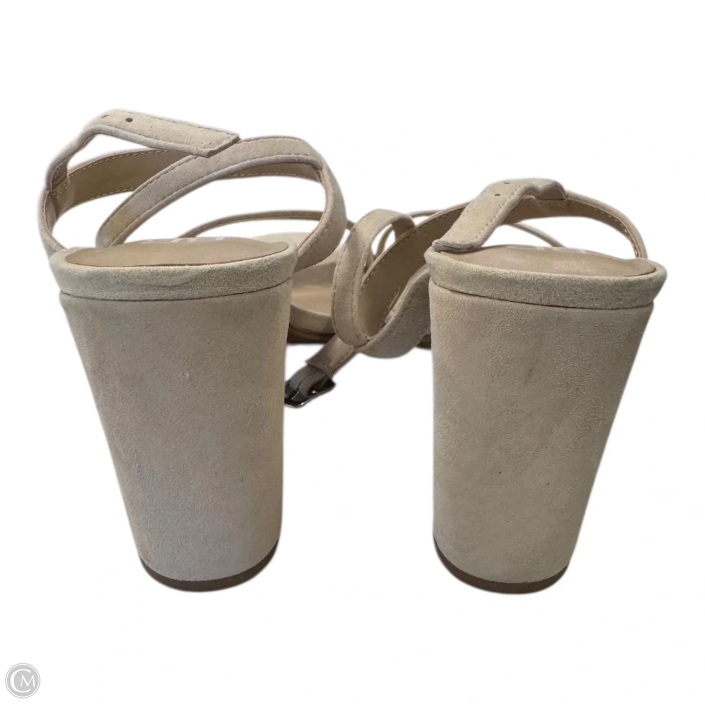 Shoes Heels Block By Steve Madden In Beige, Size: 8