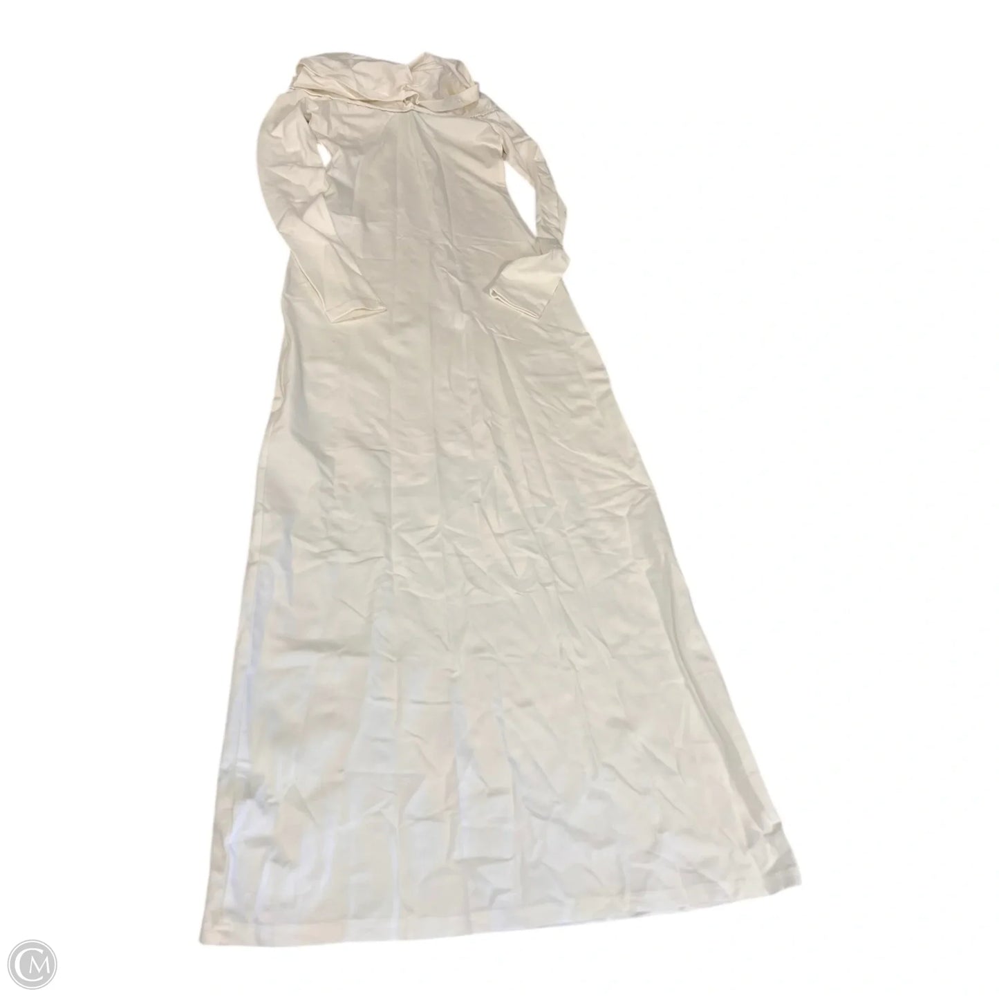 Dress Casual Maxi By Commense In White, Size: M
