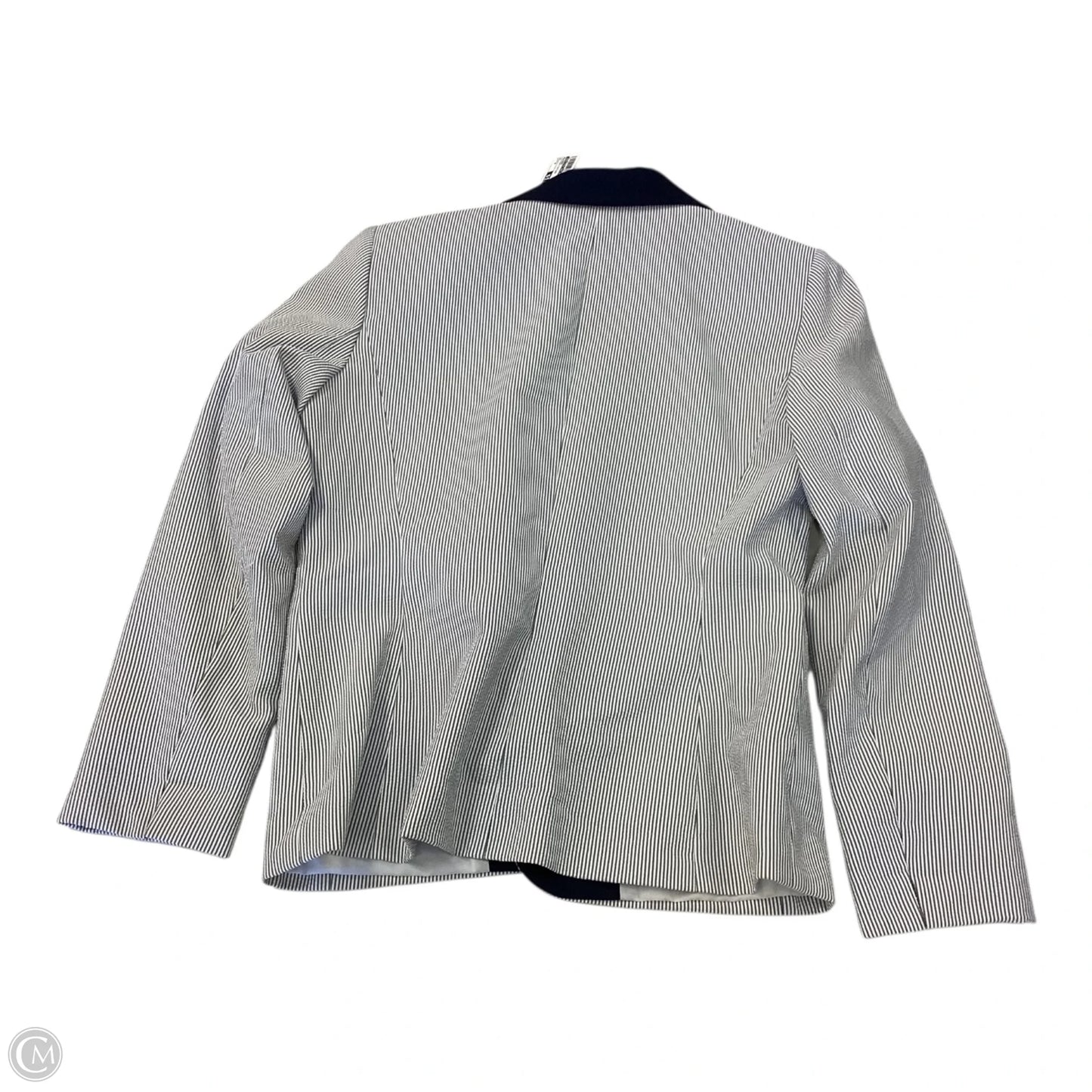 Blazer By Preston And New York In Striped Pattern, Size: 8