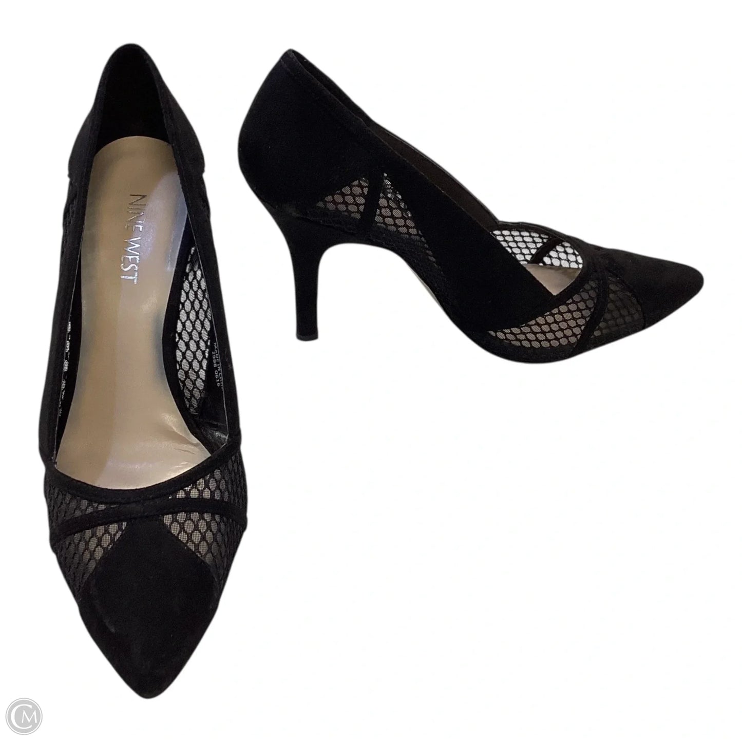 Shoes Heels Stiletto By Nine West In Black, Size: 7