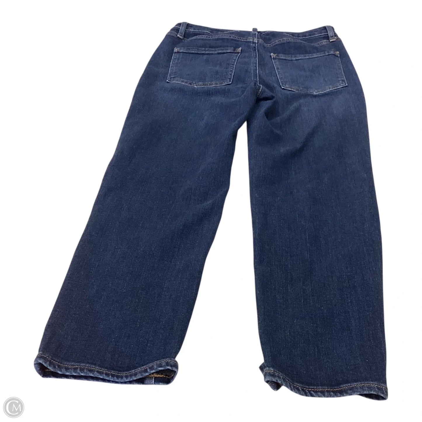 Jeans Straight By Chicos In Blue Denim, Size: 0