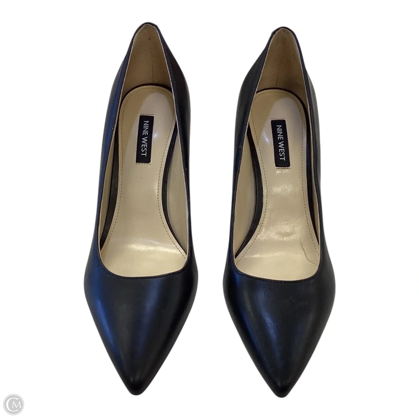 Shoes Heels Block By Nine West In Black, Size: 8.5