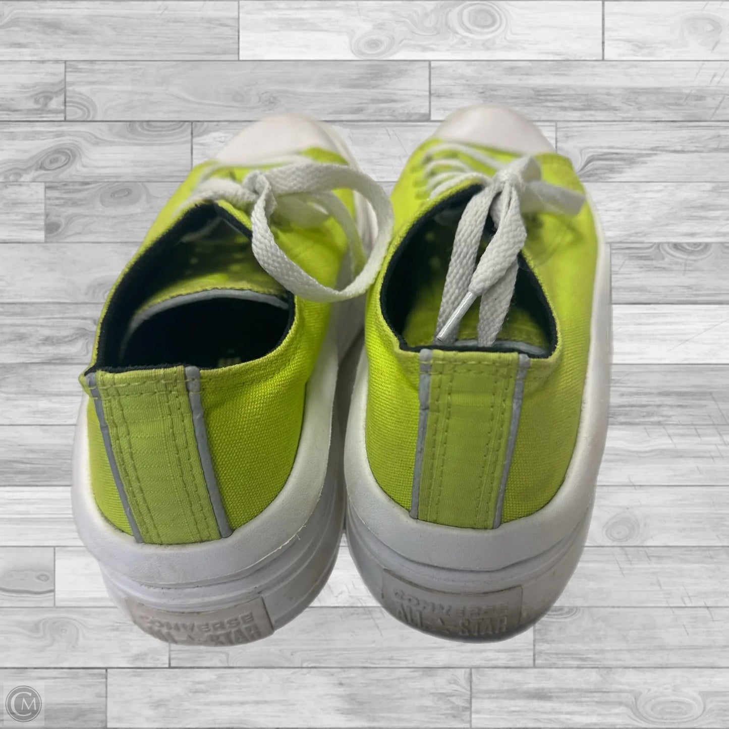 Shoes Sneakers Platform By Converse In Green, Size: 7