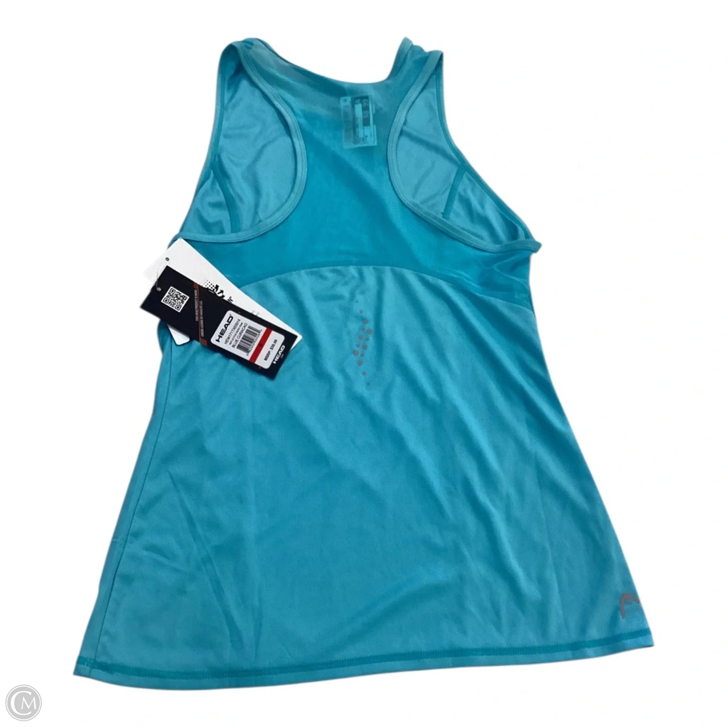 Athletic Tank Top By Head In Teal, Size: S