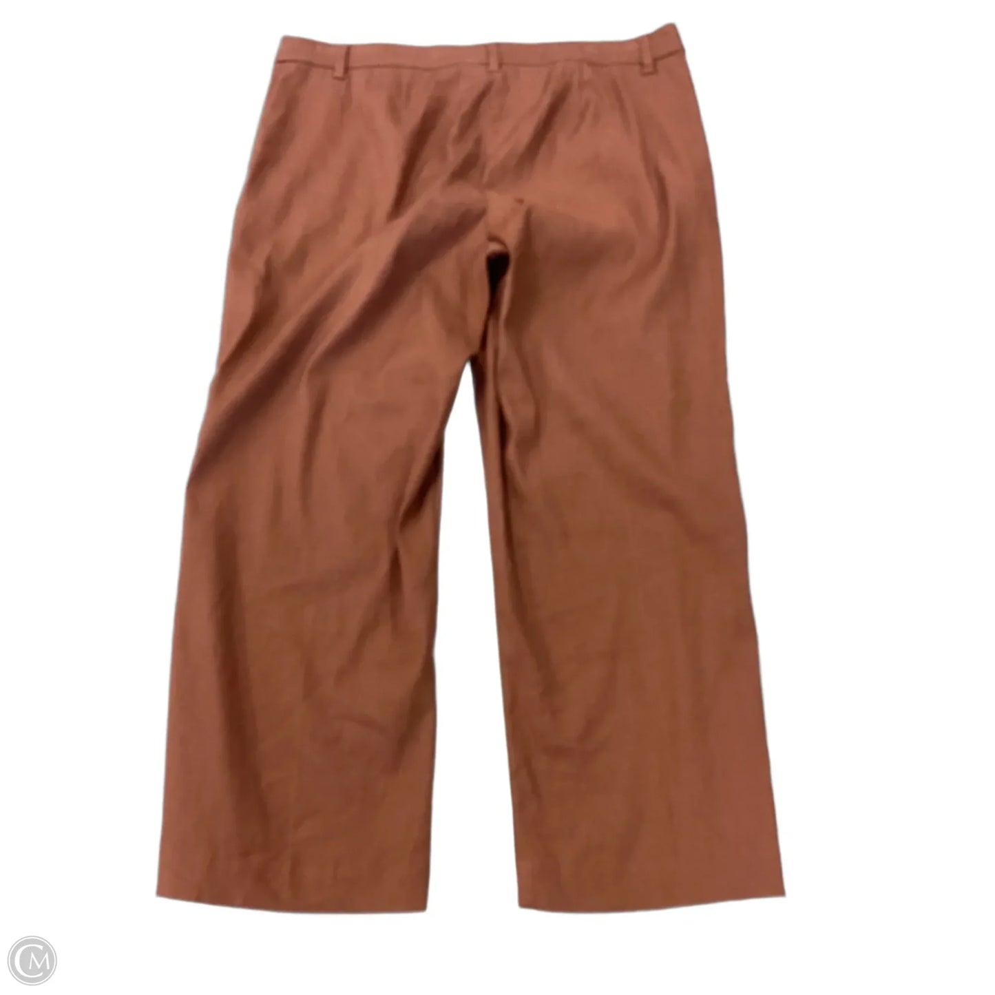 Pants Linen By J. Jill In rust, Size: M