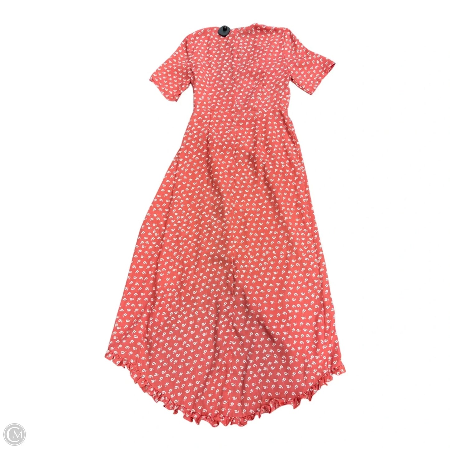 Dress Casual Maxi By Clothes Mentor In Pink & White, Size: 6