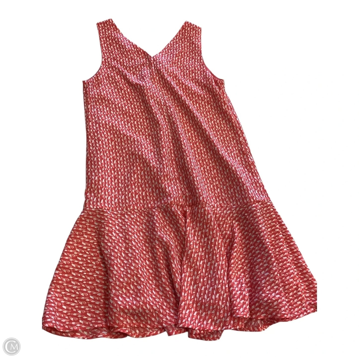 Dress Casual Short By Banana Republic In Coral, Size: Xs