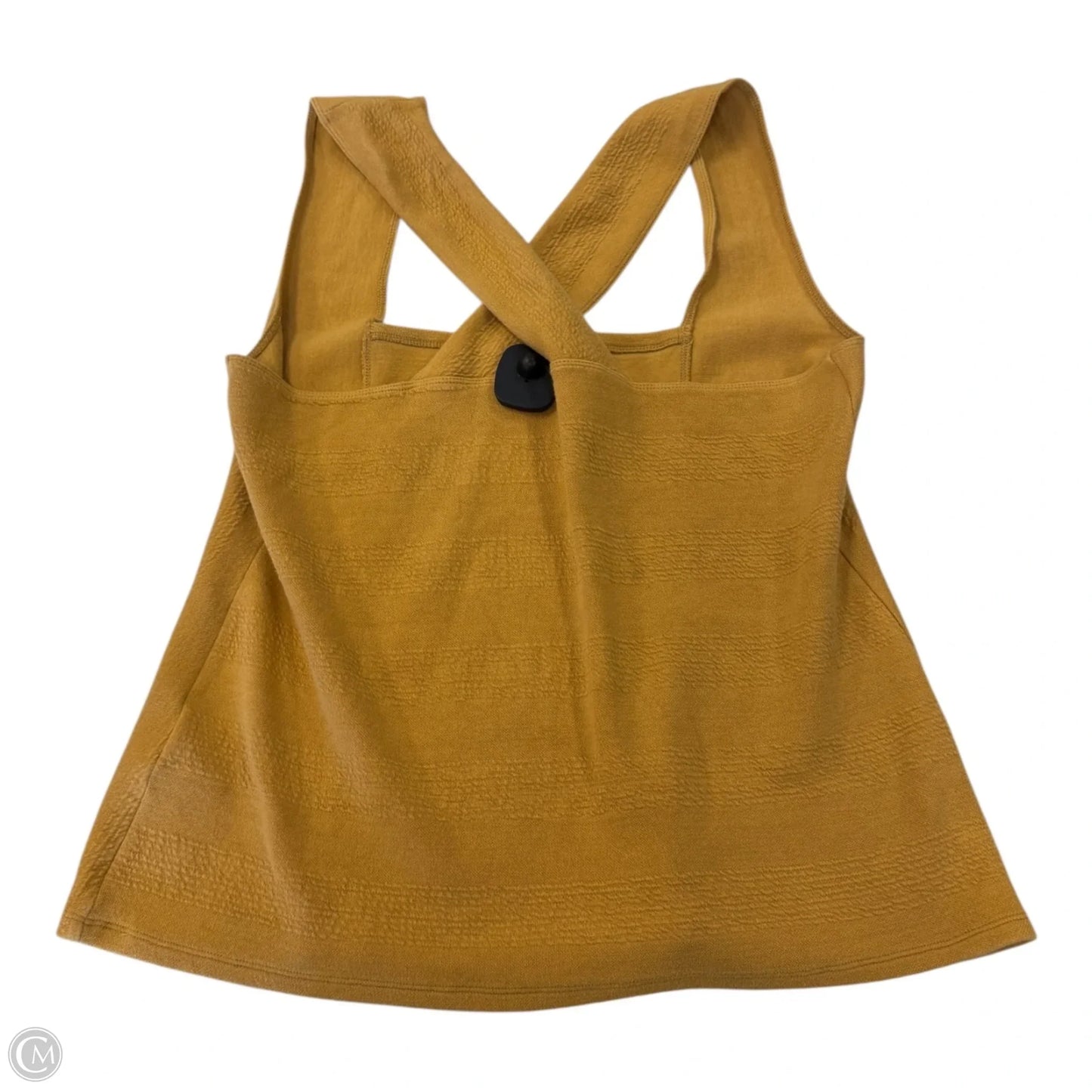Top Sleeveless By Maeve In Yellow, Size: Xl