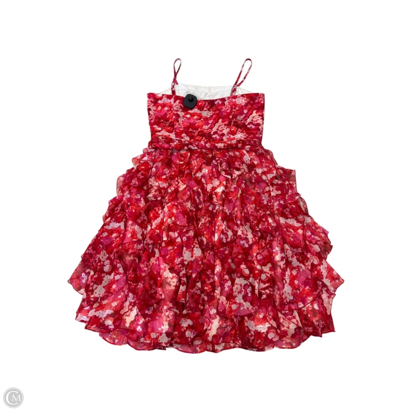 Dress Party Short By White House Black Market In Pink & Red, Size: 8