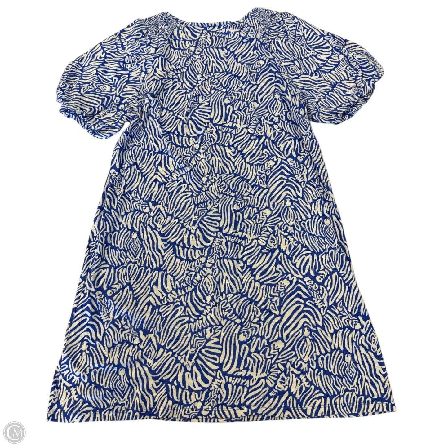 Dress Designer By Lilly Pulitzer In Blue & White, Size: Xl
