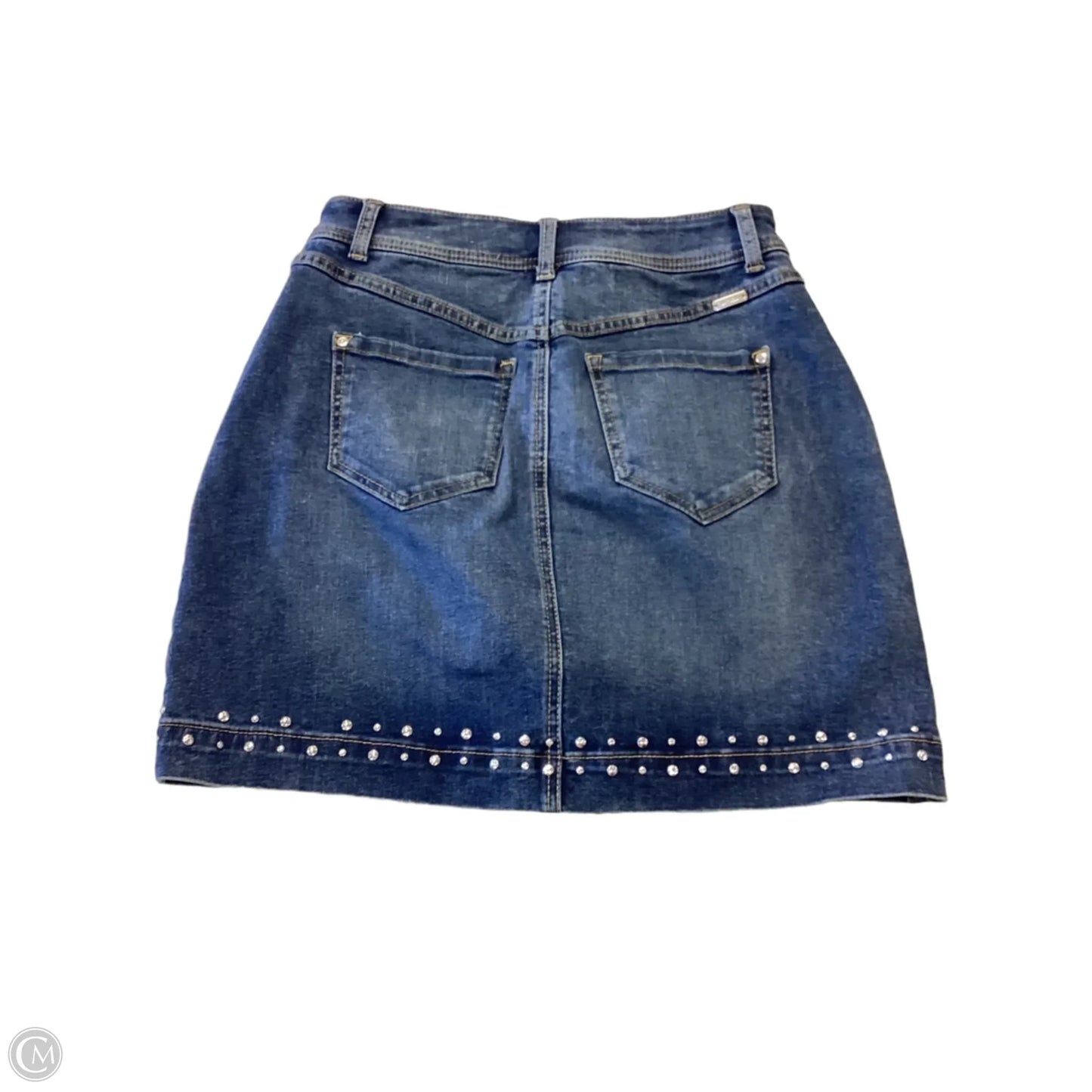 Skirt Mini & Short By Inc In Blue Denim, Size: 4