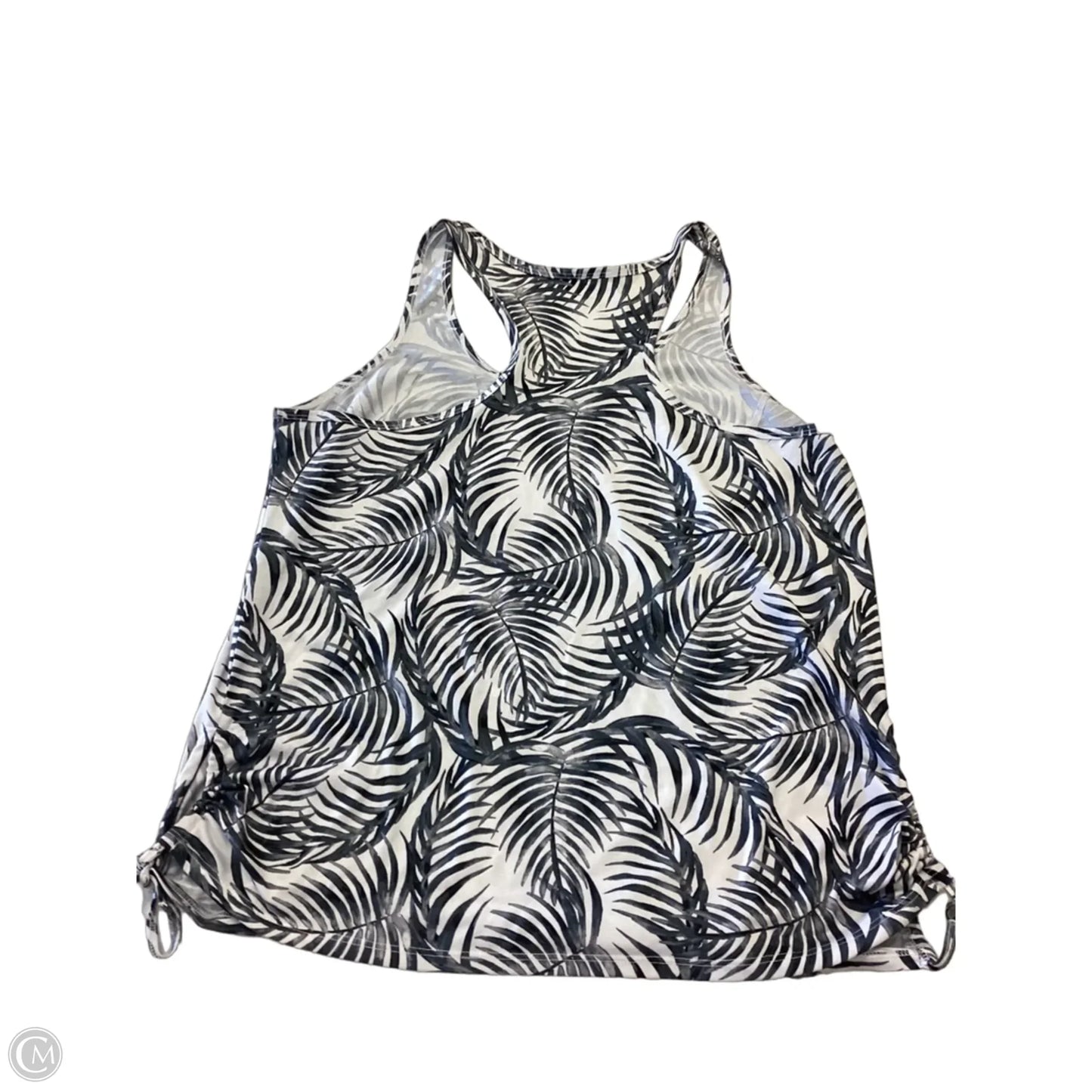 Athletic Tank Top By Xersion In Tropical Print, Size: Xl