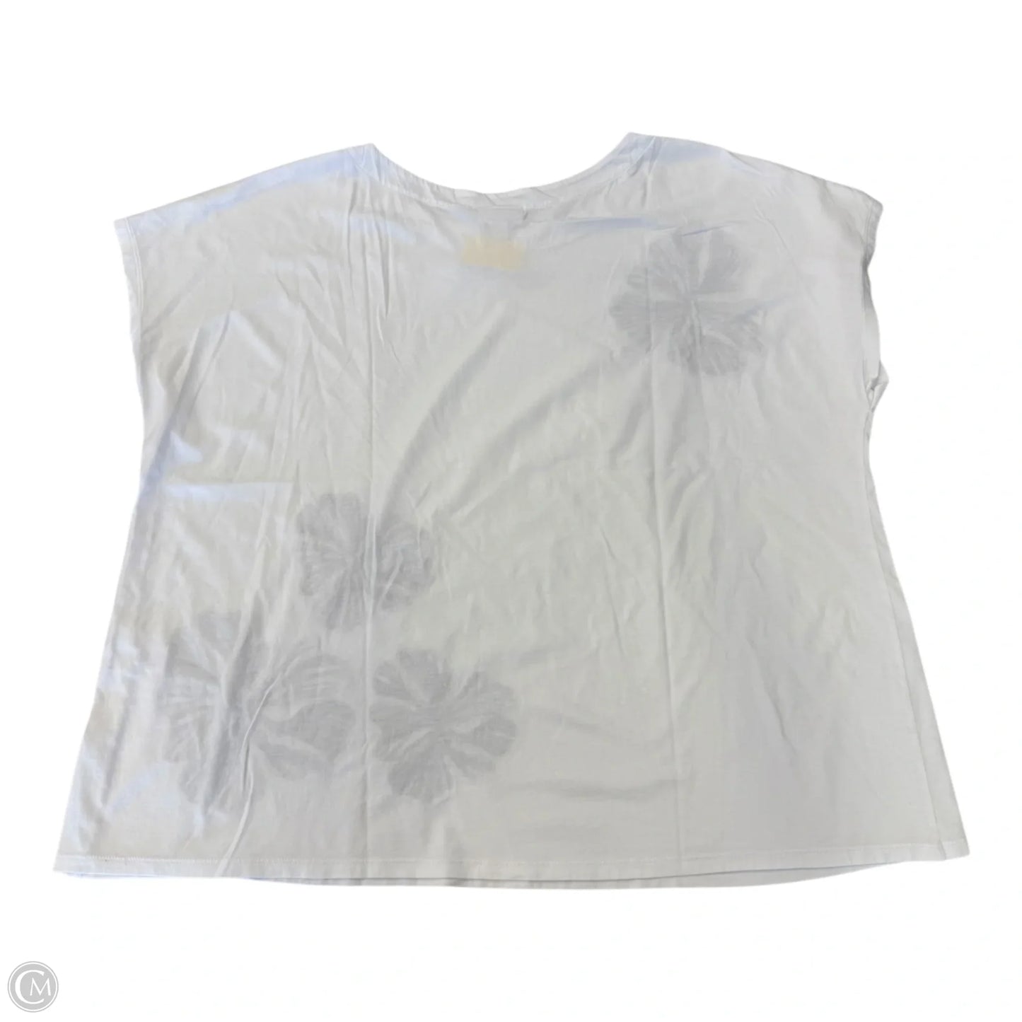 Top Short Sleeve By J. Jill In Floral Print, Size: 3x