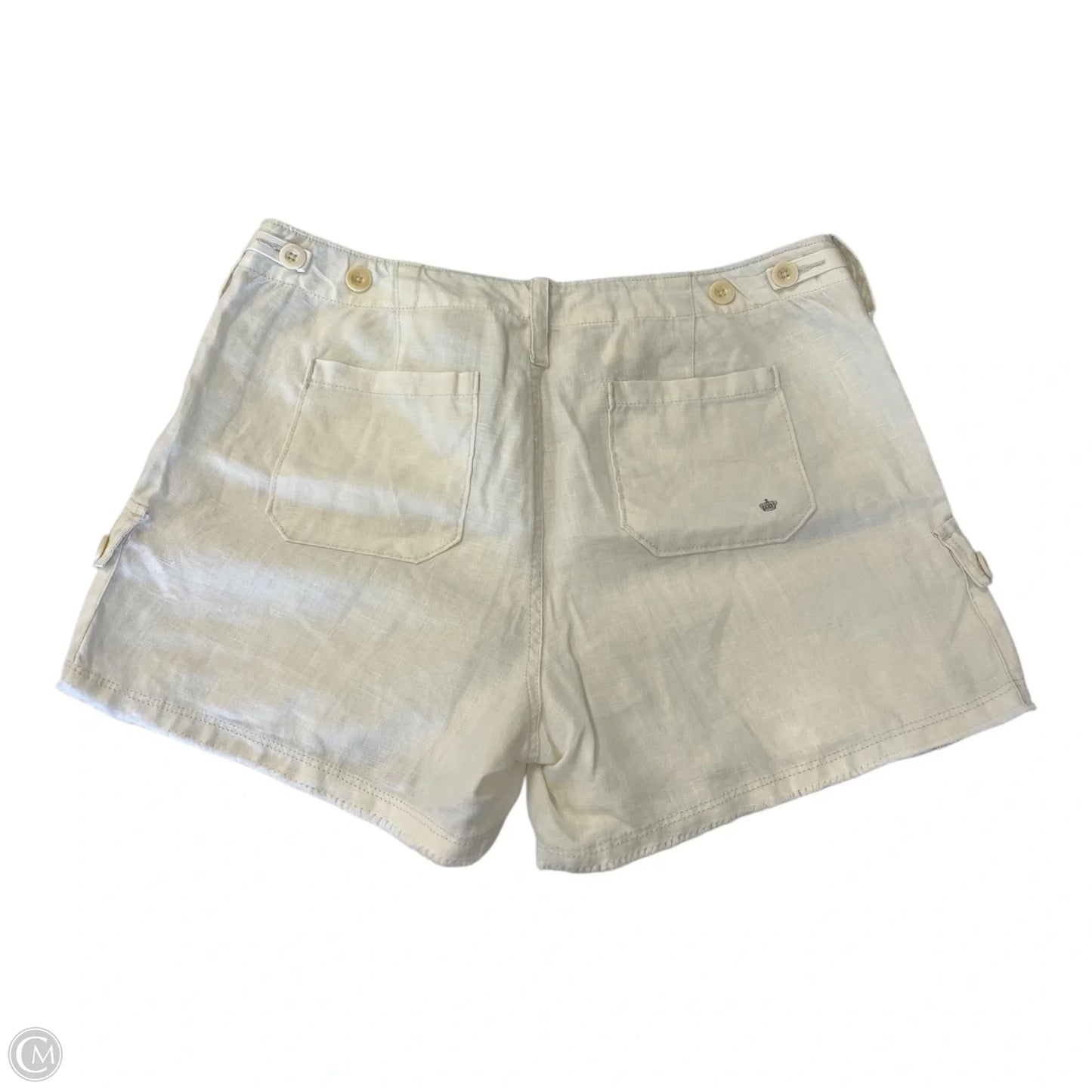 Shorts By Clothes Mentor In Cream, Size: 10