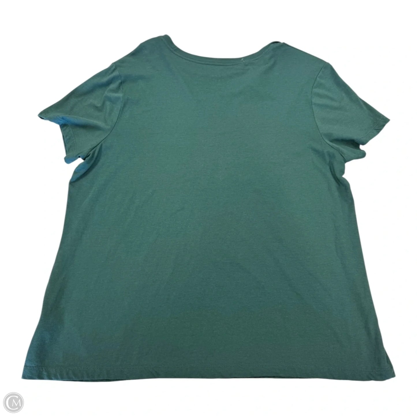 Top Short Sleeve Basic By A New Day In Green, Size: Xl
