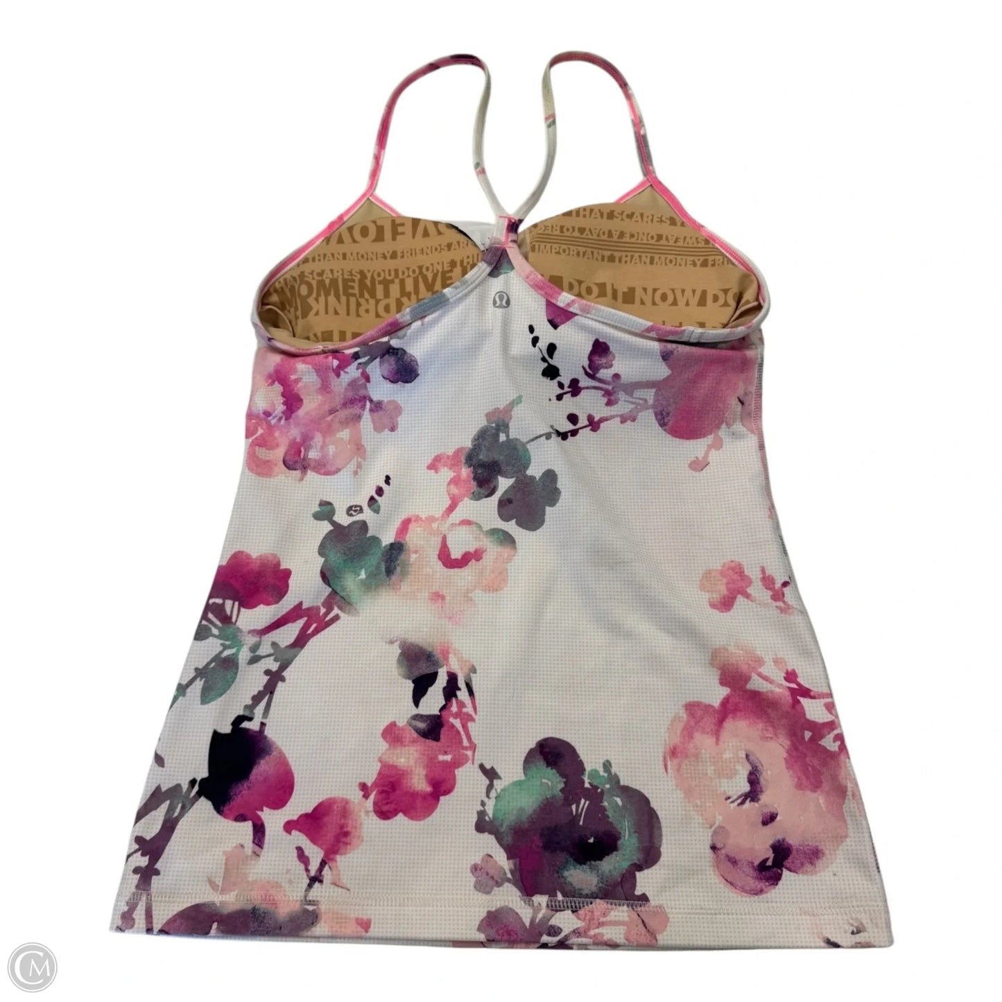 Athletic Tank Top By Lululemon In Multi-colored, Size: 6