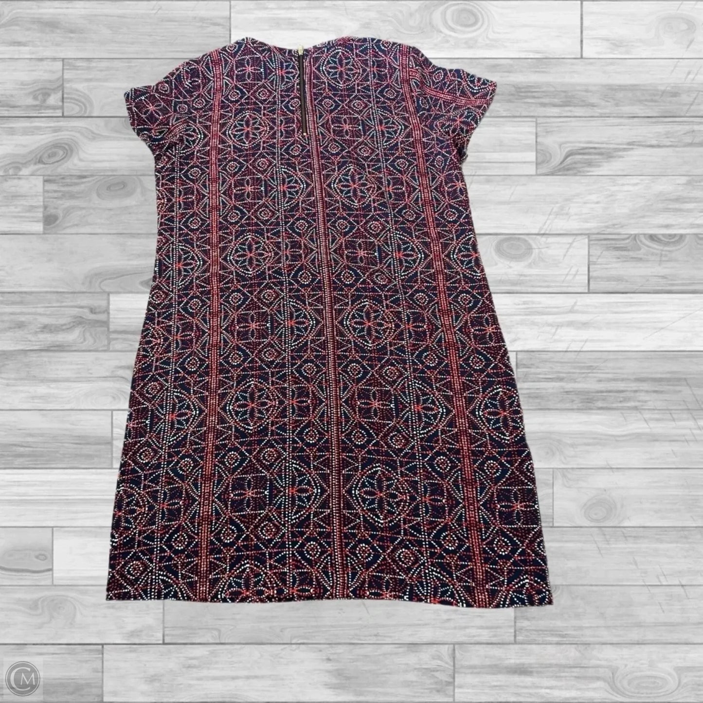 Dress Casual Short By Adrienne Vittadini In Multi-colored, Size: 10